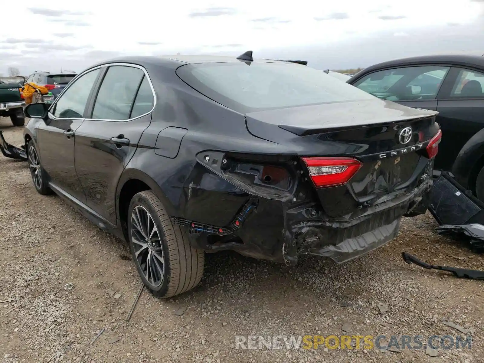 3 Photograph of a damaged car 4T1B11HK2KU723549 TOYOTA CAMRY 2019