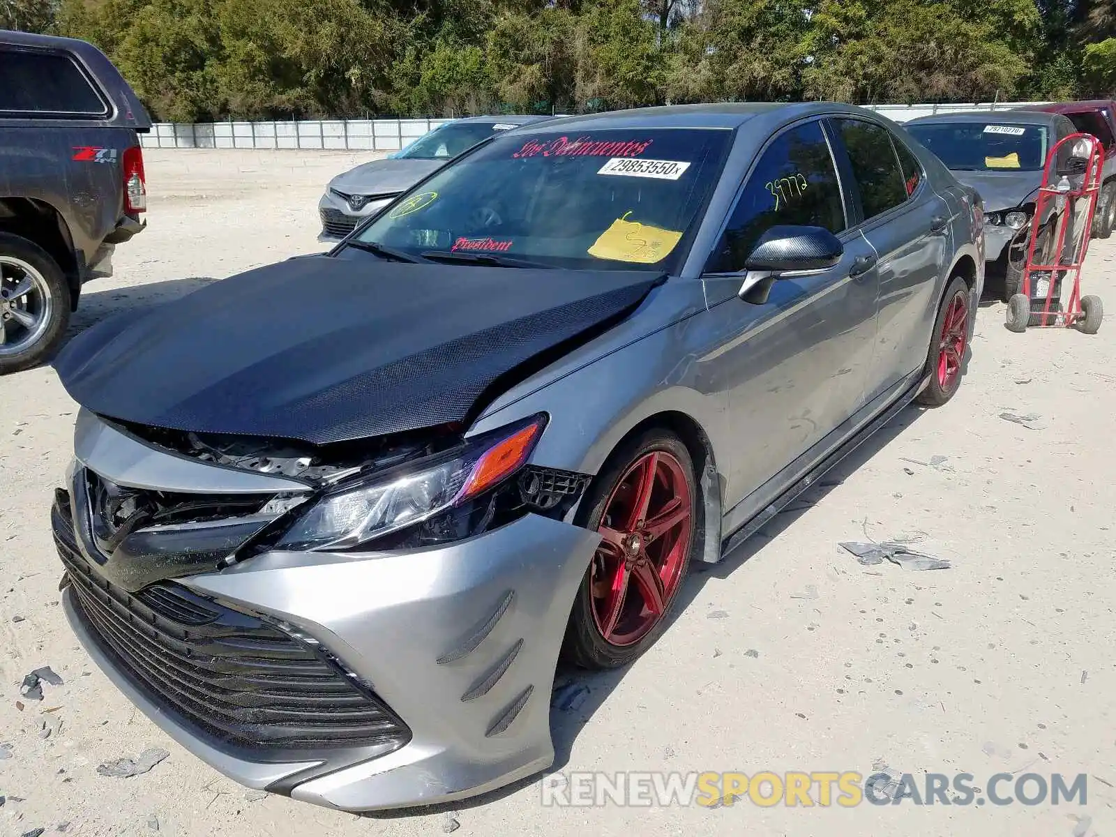 2 Photograph of a damaged car 4T1B11HK2KU725558 TOYOTA CAMRY 2019