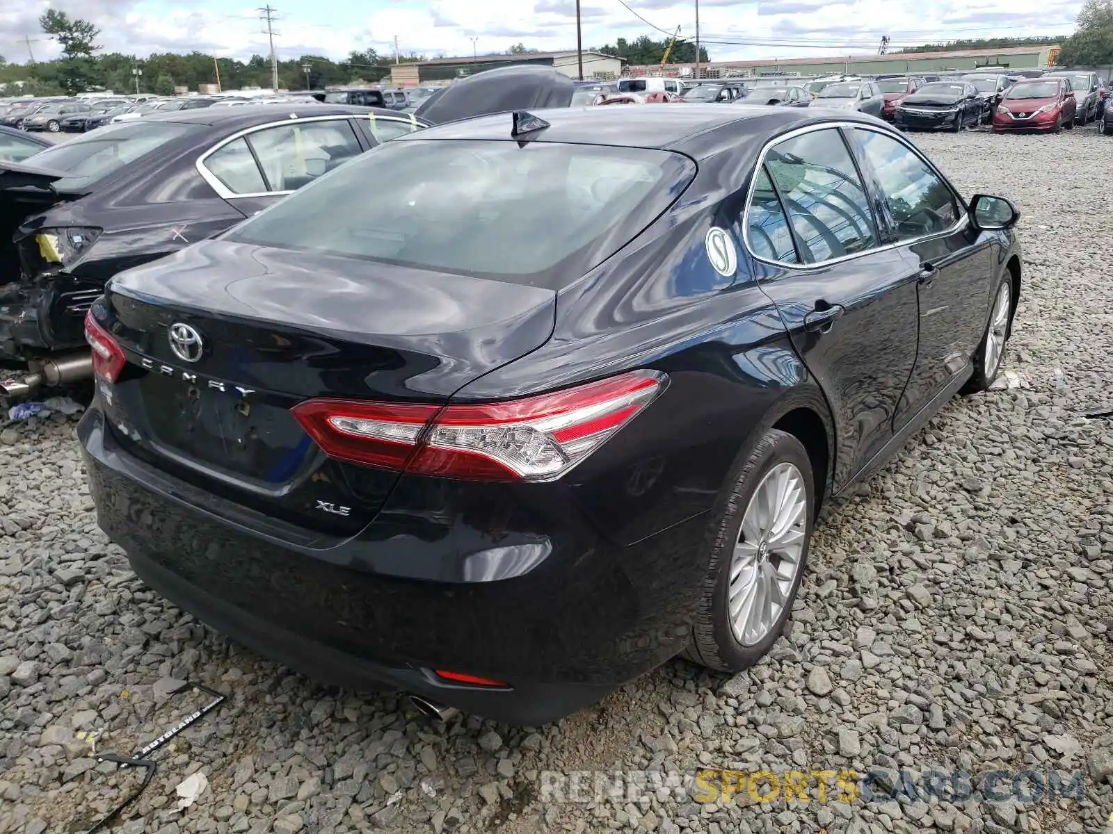 4 Photograph of a damaged car 4T1B11HK2KU725771 TOYOTA CAMRY 2019