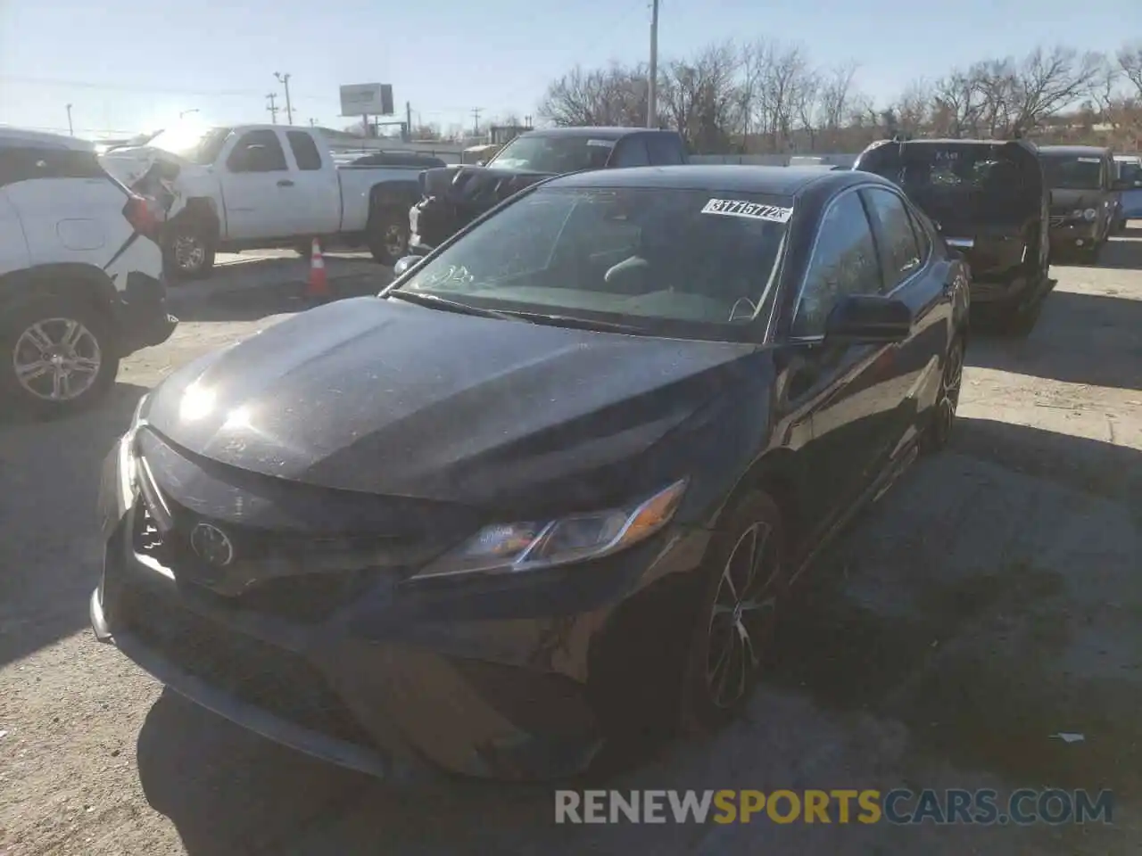 2 Photograph of a damaged car 4T1B11HK2KU727942 TOYOTA CAMRY 2019