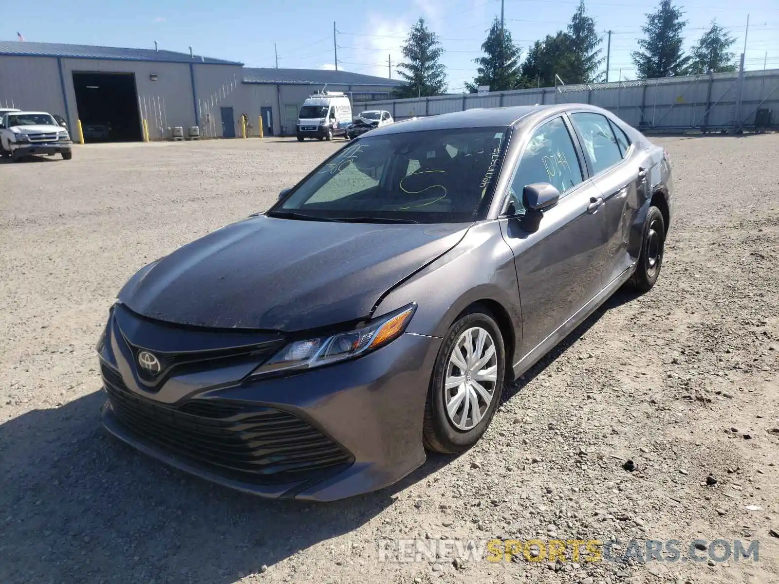 2 Photograph of a damaged car 4T1B11HK2KU728069 TOYOTA CAMRY 2019