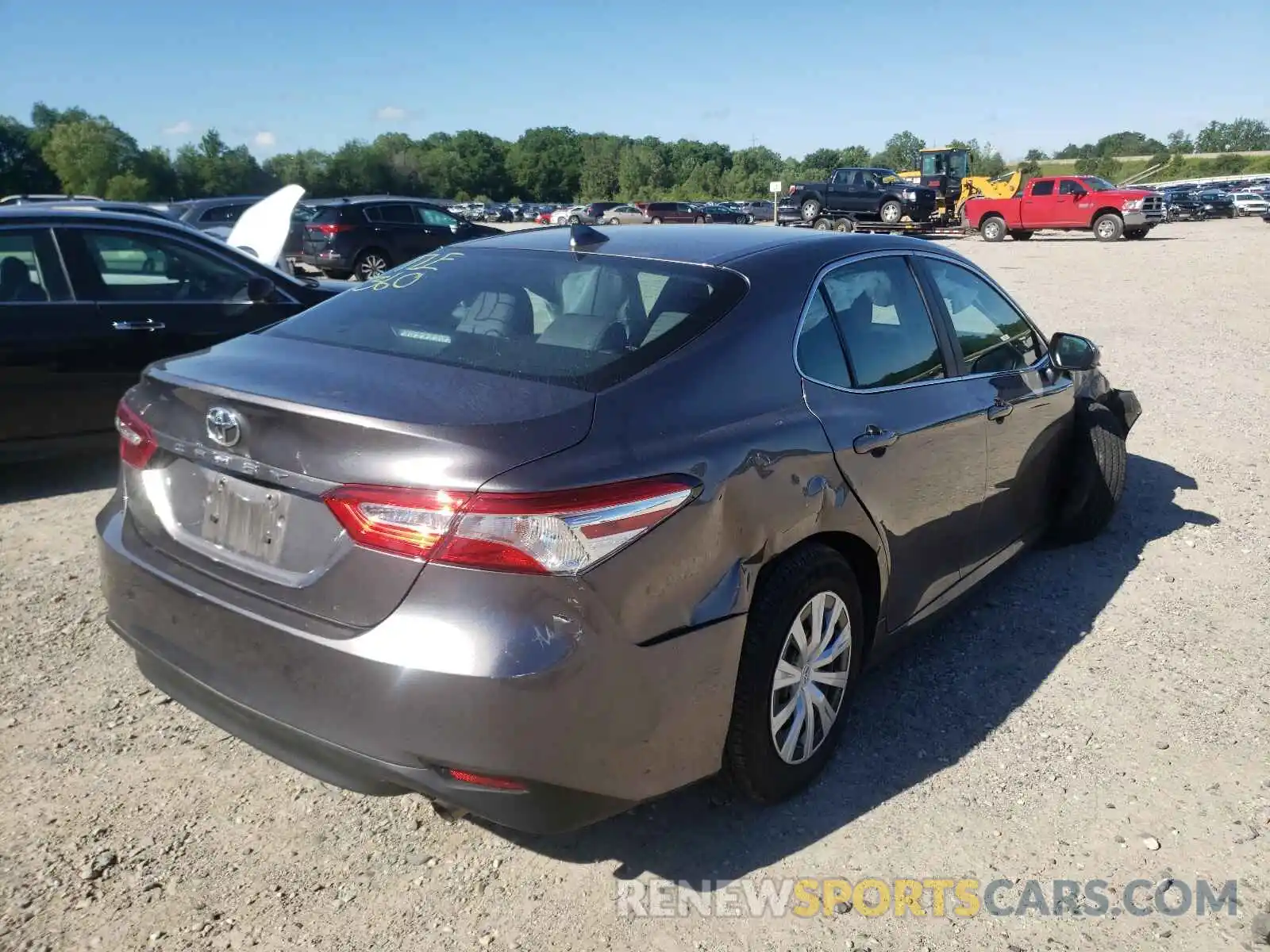 4 Photograph of a damaged car 4T1B11HK2KU728069 TOYOTA CAMRY 2019