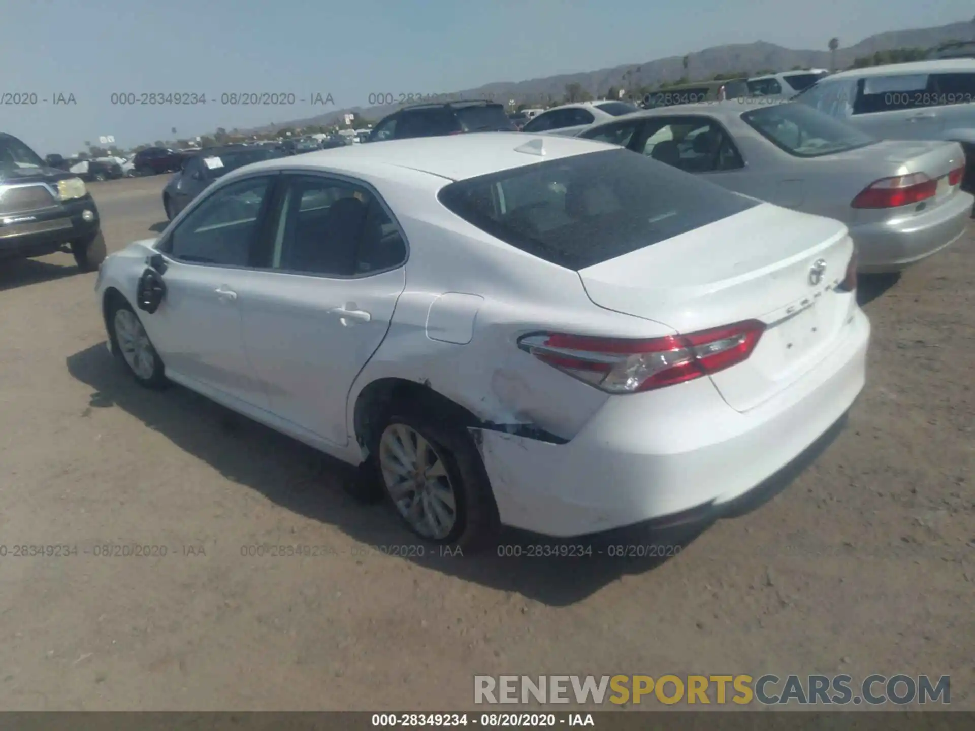 3 Photograph of a damaged car 4T1B11HK2KU729058 TOYOTA CAMRY 2019