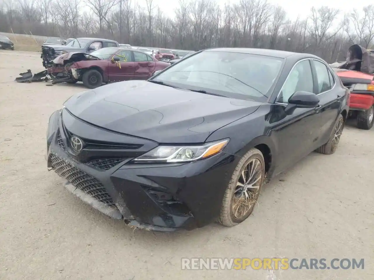 2 Photograph of a damaged car 4T1B11HK2KU729965 TOYOTA CAMRY 2019