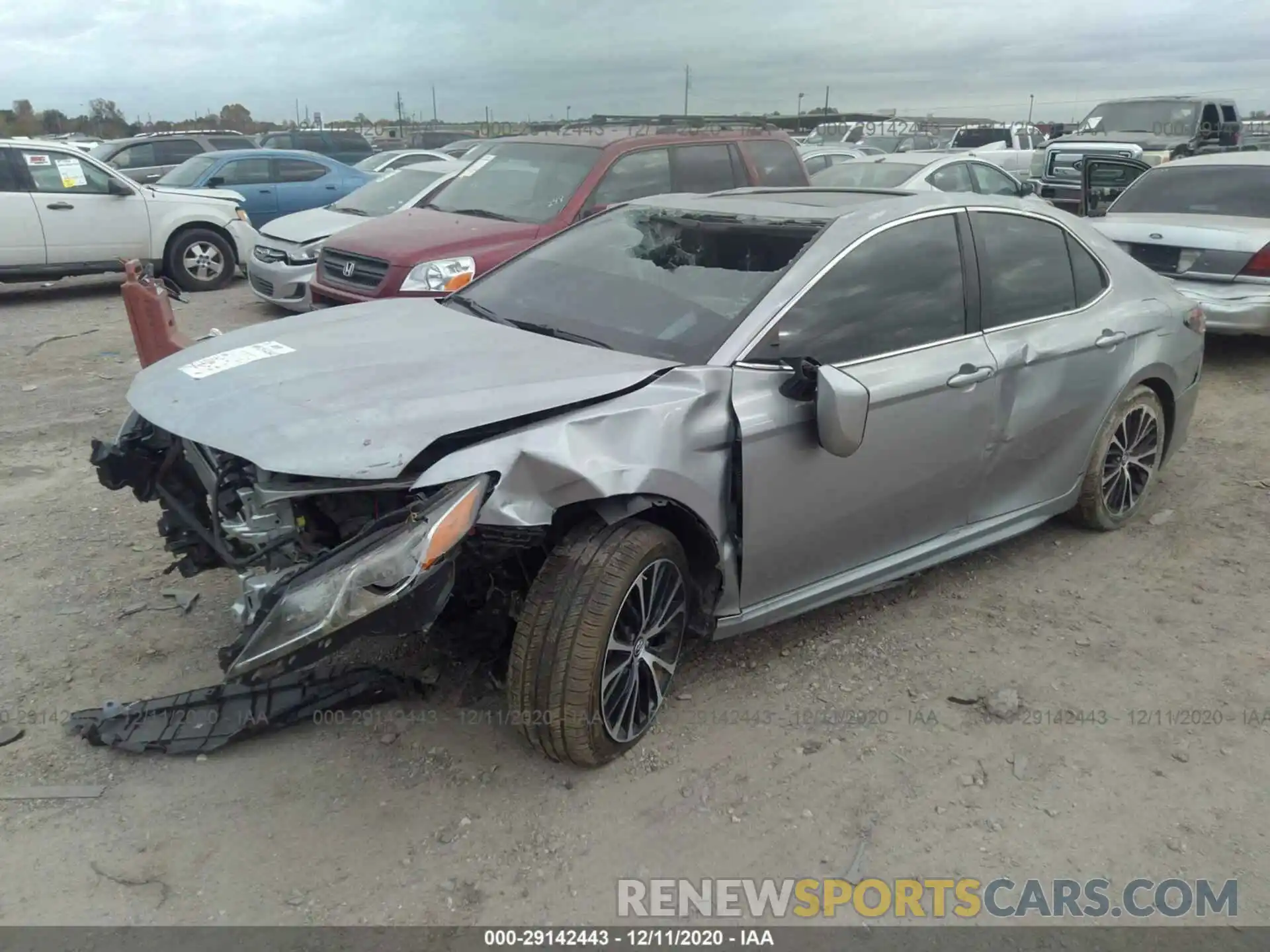 2 Photograph of a damaged car 4T1B11HK2KU730937 TOYOTA CAMRY 2019