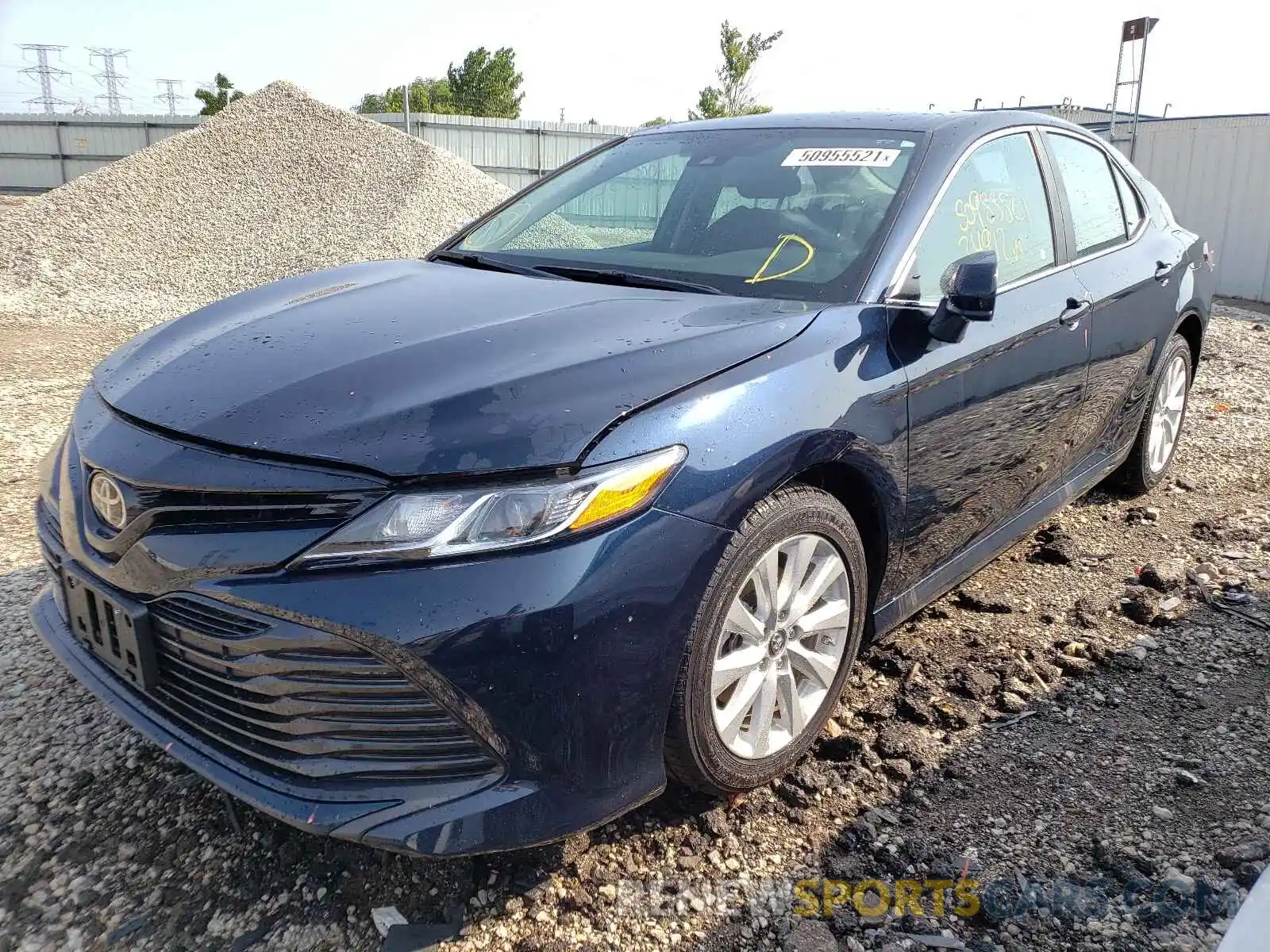 2 Photograph of a damaged car 4T1B11HK2KU732834 TOYOTA CAMRY 2019