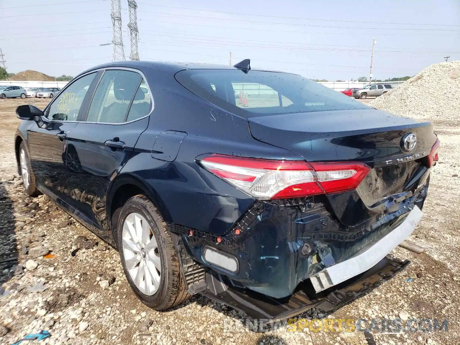 3 Photograph of a damaged car 4T1B11HK2KU732834 TOYOTA CAMRY 2019