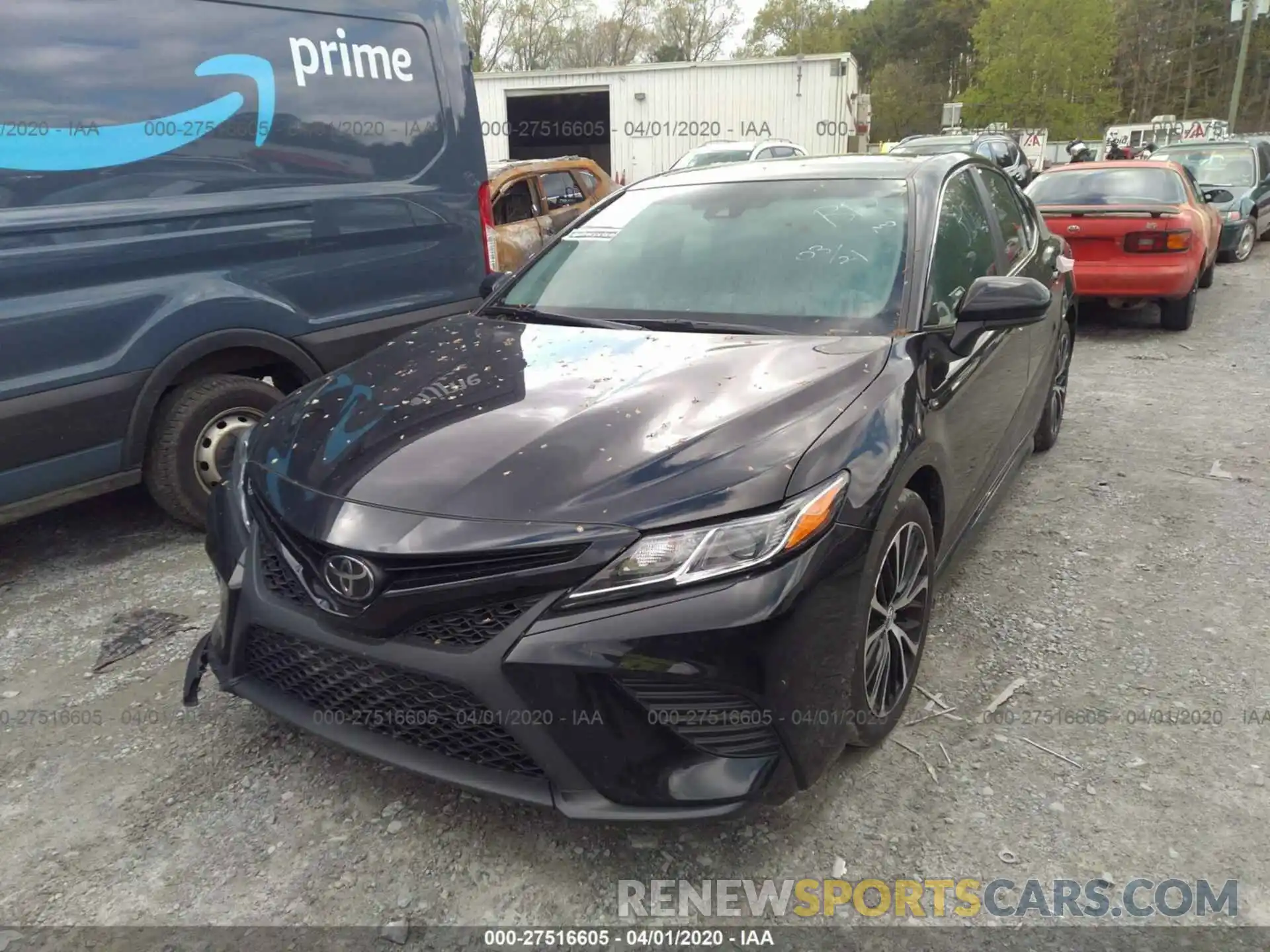 2 Photograph of a damaged car 4T1B11HK2KU733286 TOYOTA CAMRY 2019