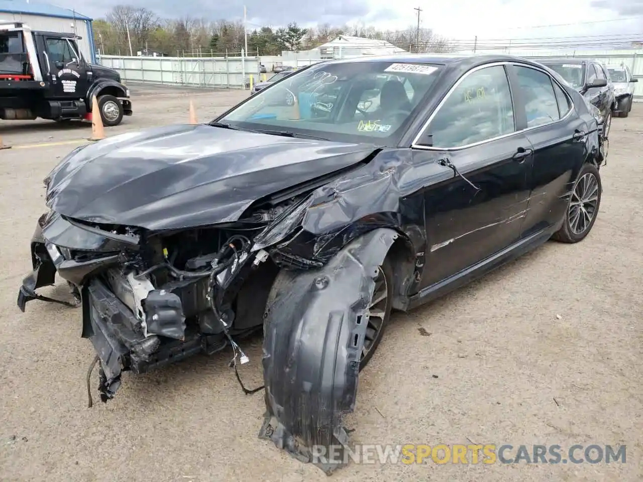 2 Photograph of a damaged car 4T1B11HK2KU735460 TOYOTA CAMRY 2019