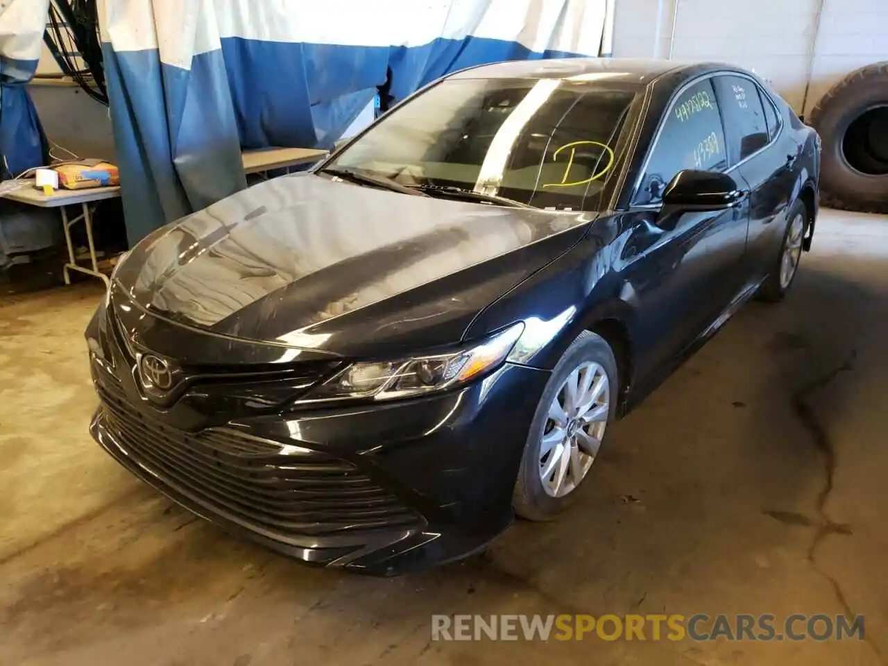 2 Photograph of a damaged car 4T1B11HK2KU735748 TOYOTA CAMRY 2019