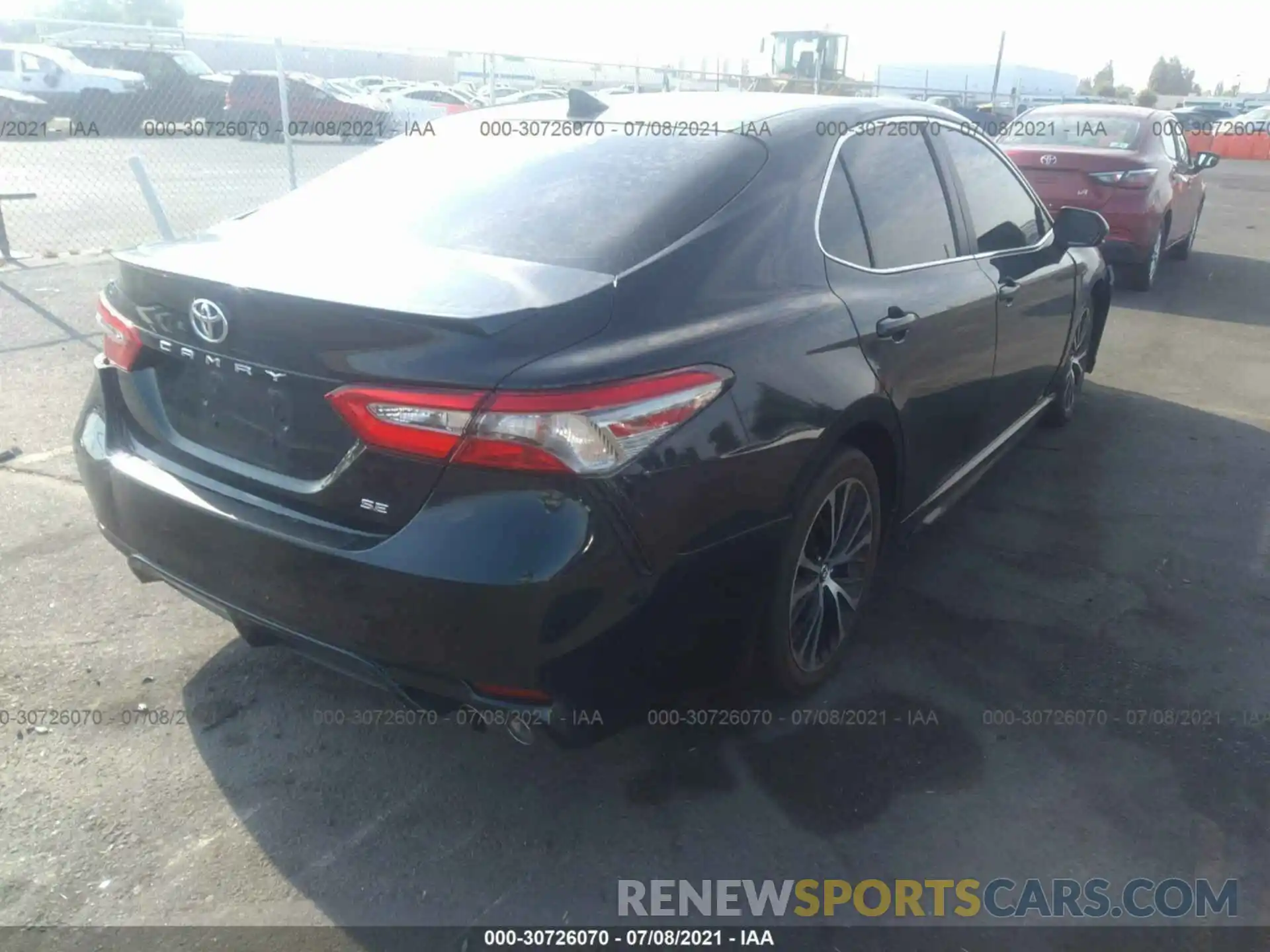 4 Photograph of a damaged car 4T1B11HK2KU736429 TOYOTA CAMRY 2019