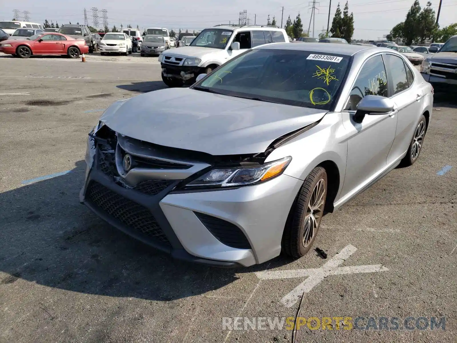 2 Photograph of a damaged car 4T1B11HK2KU737600 TOYOTA CAMRY 2019