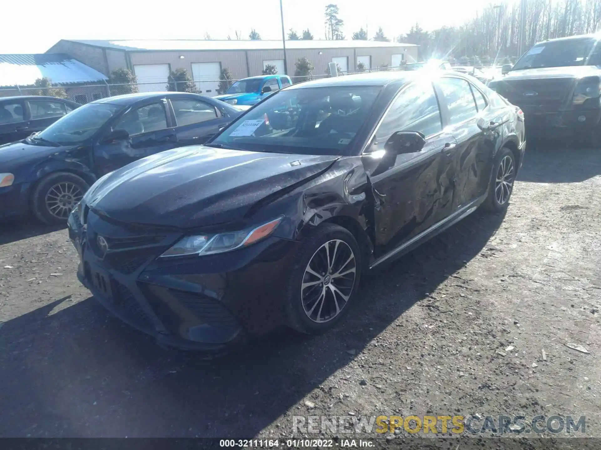 2 Photograph of a damaged car 4T1B11HK2KU738875 TOYOTA CAMRY 2019