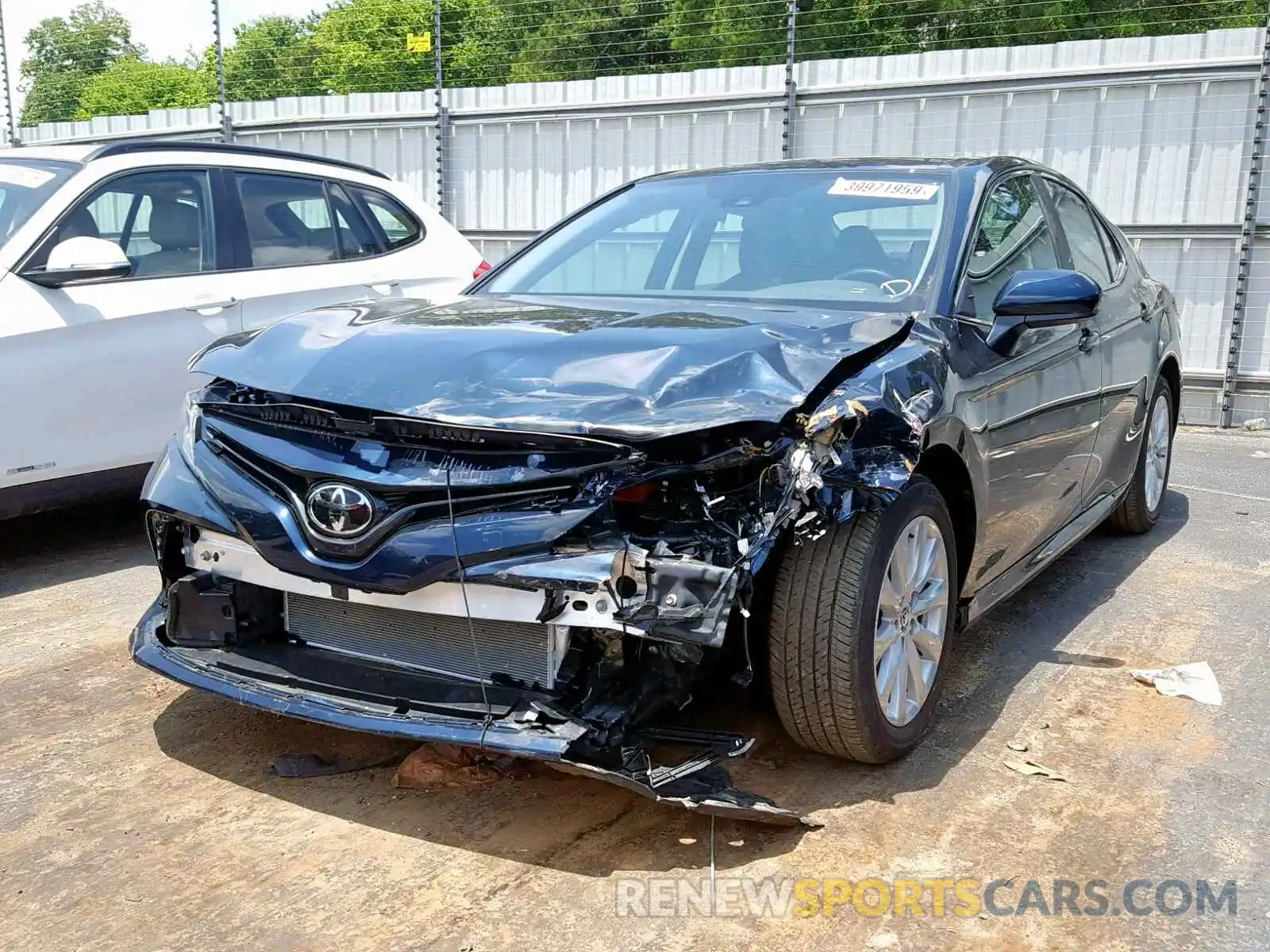 2 Photograph of a damaged car 4T1B11HK2KU739427 TOYOTA CAMRY 2019