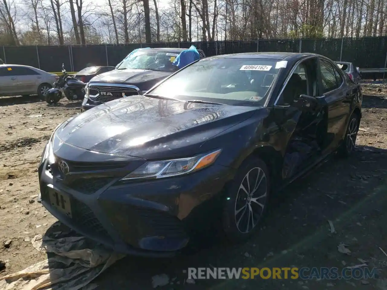 2 Photograph of a damaged car 4T1B11HK2KU741307 TOYOTA CAMRY 2019