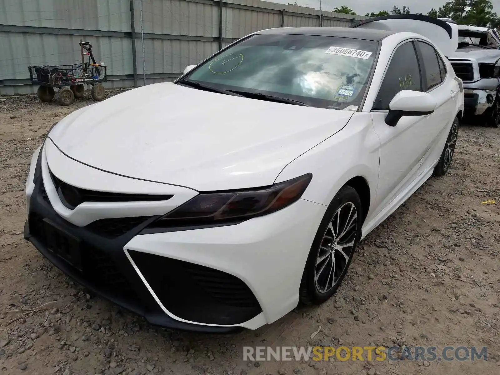 2 Photograph of a damaged car 4T1B11HK2KU741615 TOYOTA CAMRY 2019