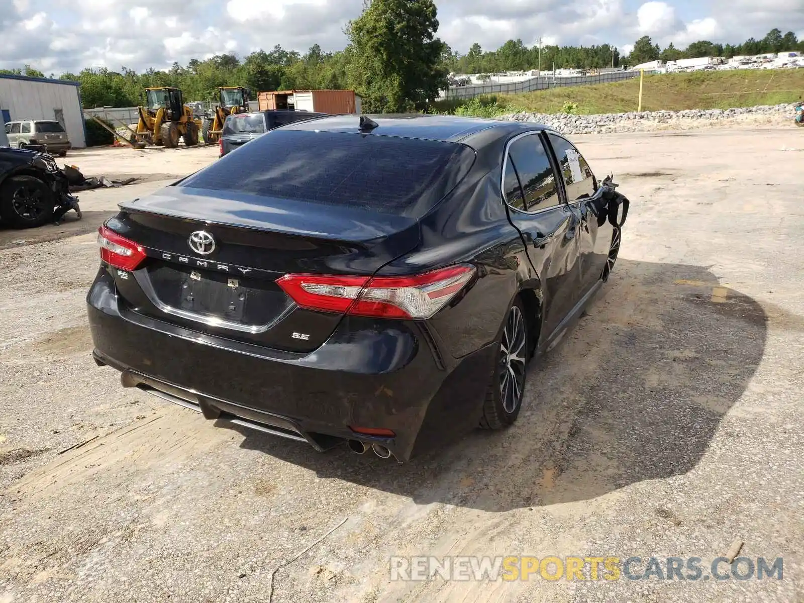 4 Photograph of a damaged car 4T1B11HK2KU741999 TOYOTA CAMRY 2019