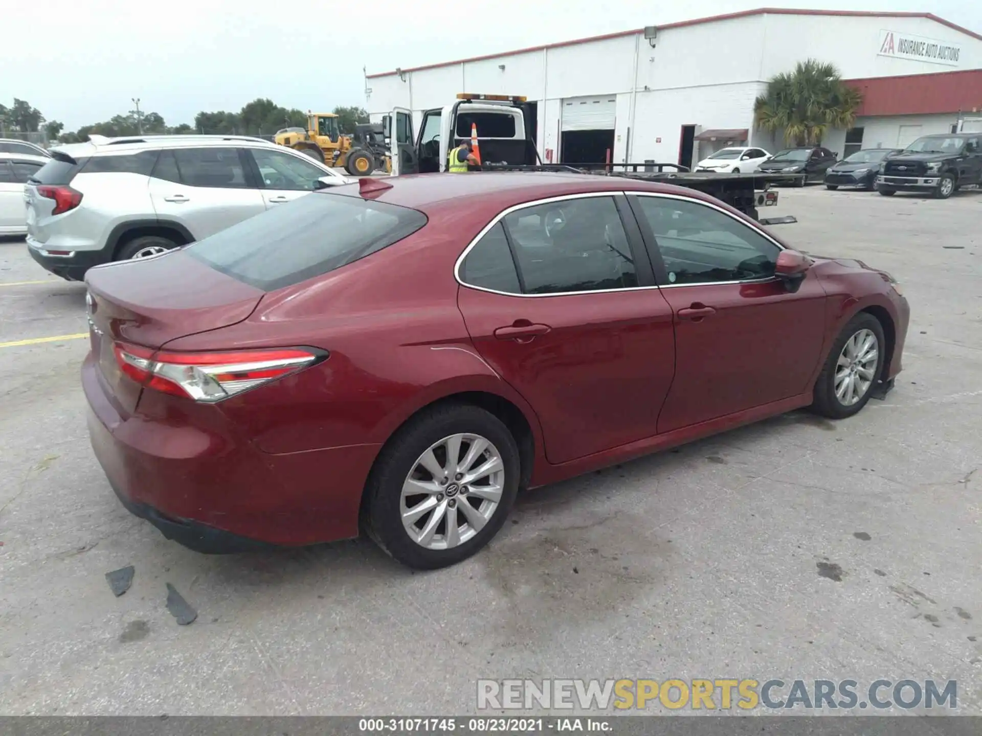 6 Photograph of a damaged car 4T1B11HK2KU742456 TOYOTA CAMRY 2019