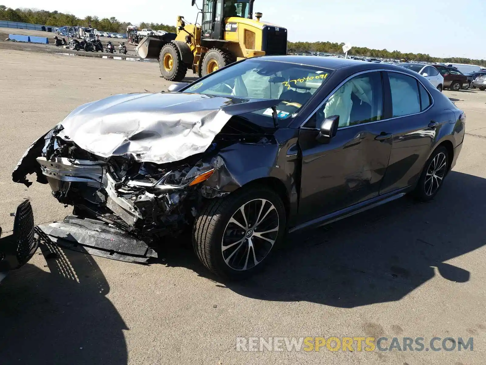 2 Photograph of a damaged car 4T1B11HK2KU742604 TOYOTA CAMRY 2019