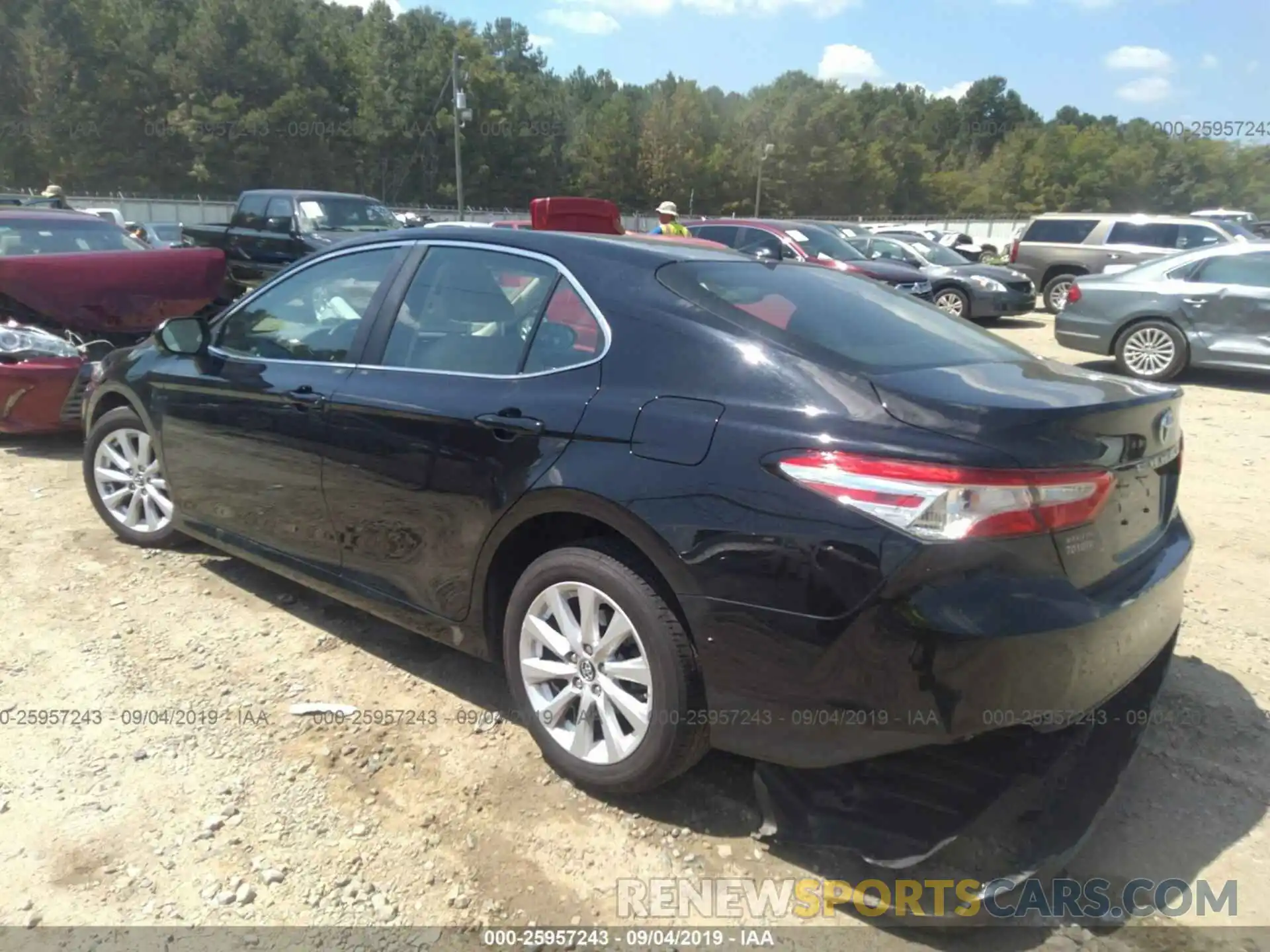 3 Photograph of a damaged car 4T1B11HK2KU743008 TOYOTA CAMRY 2019