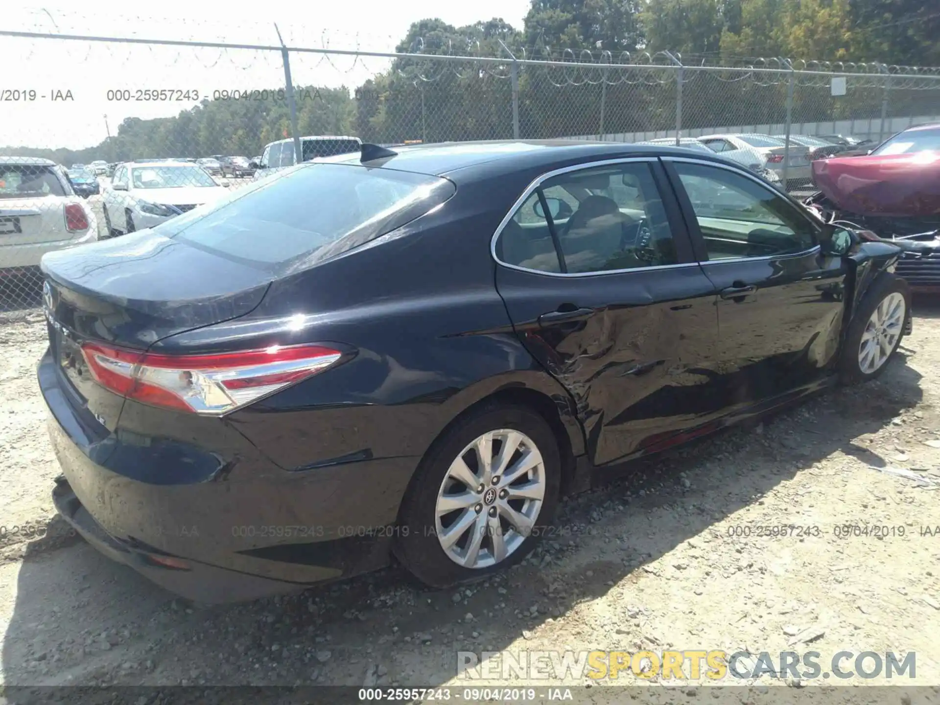 4 Photograph of a damaged car 4T1B11HK2KU743008 TOYOTA CAMRY 2019