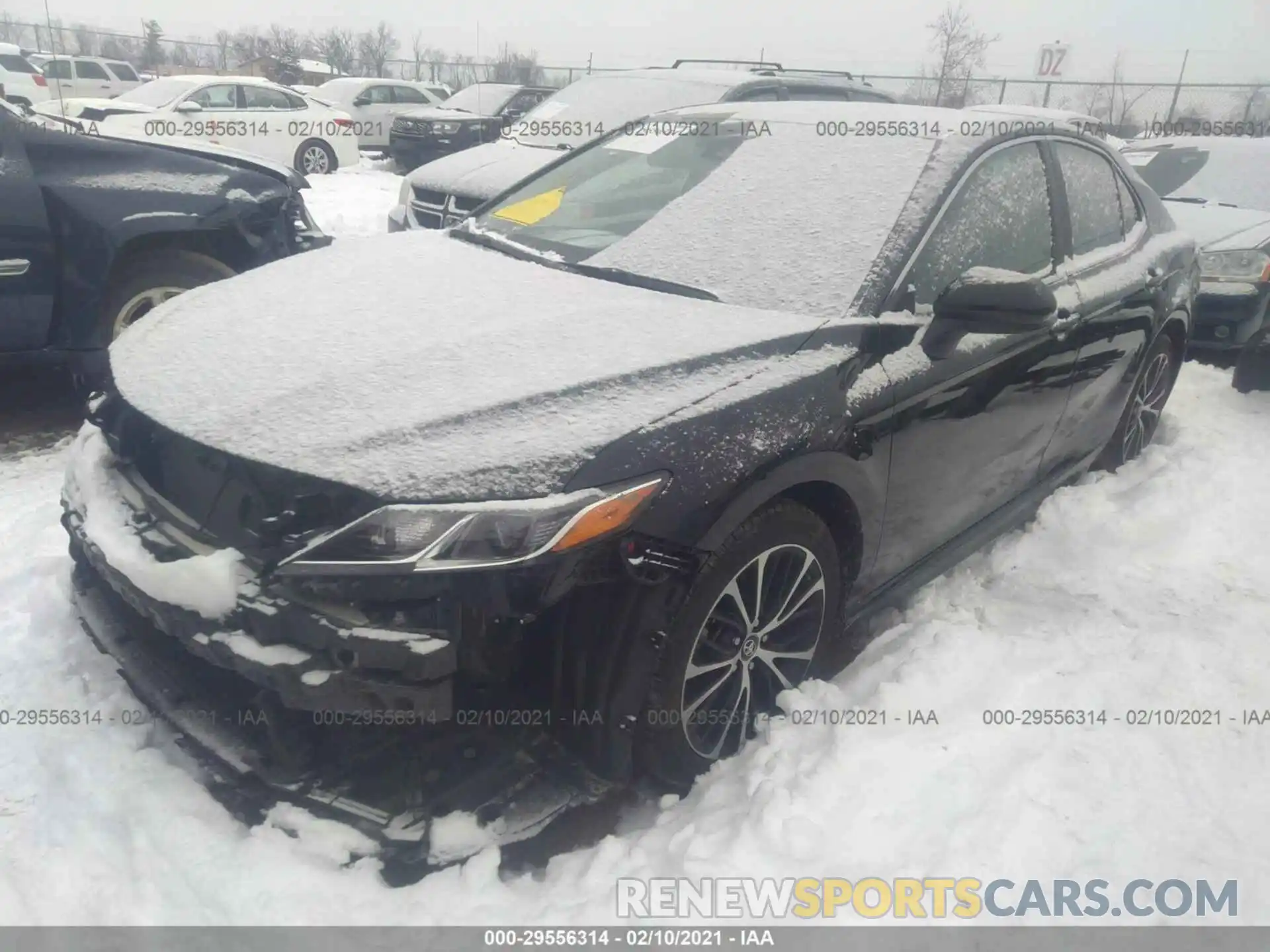 2 Photograph of a damaged car 4T1B11HK2KU743252 TOYOTA CAMRY 2019