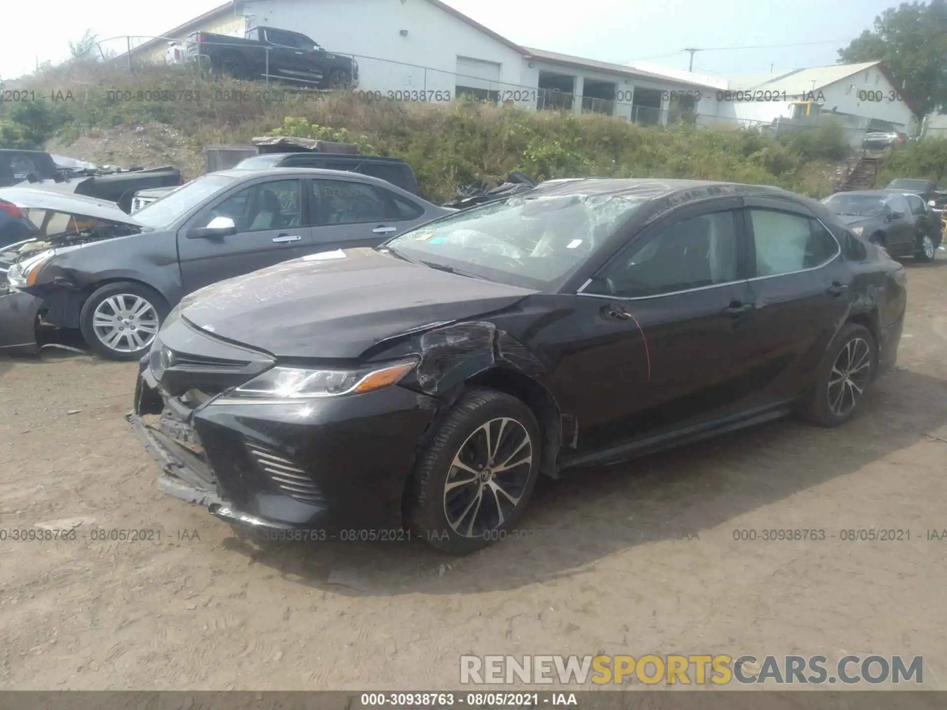 2 Photograph of a damaged car 4T1B11HK2KU743462 TOYOTA CAMRY 2019