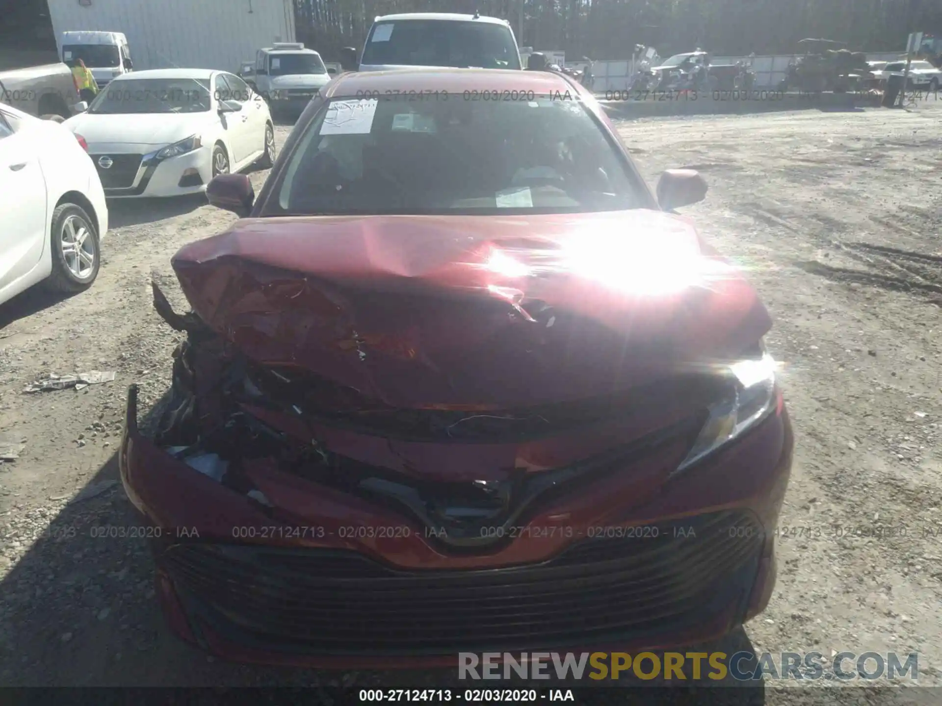 6 Photograph of a damaged car 4T1B11HK2KU743932 TOYOTA CAMRY 2019