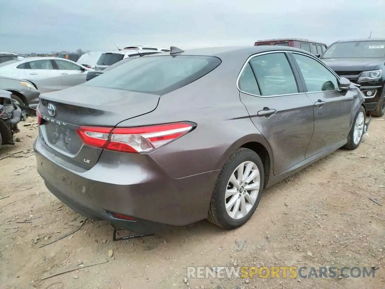 4 Photograph of a damaged car 4T1B11HK2KU744417 TOYOTA CAMRY 2019