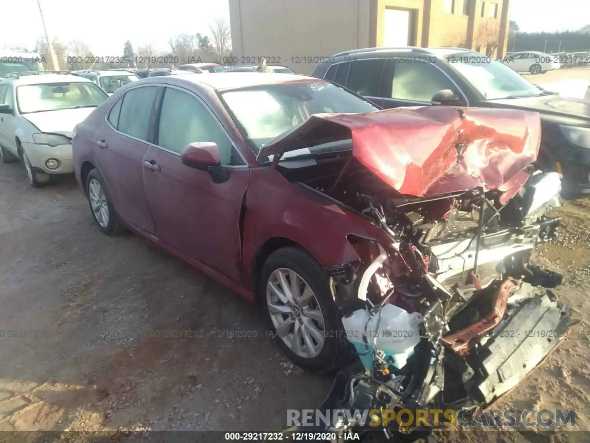 1 Photograph of a damaged car 4T1B11HK2KU745261 TOYOTA CAMRY 2019