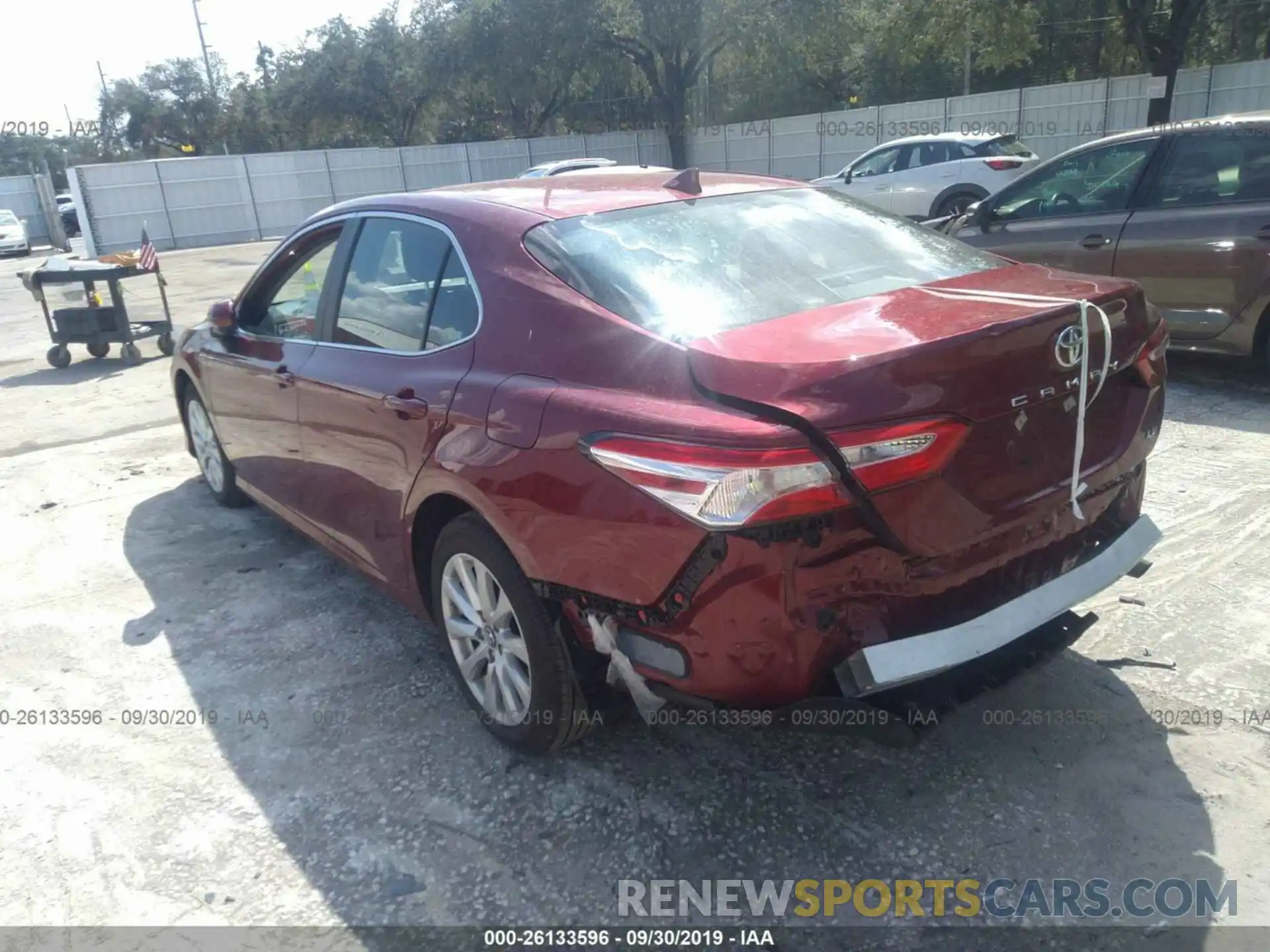 3 Photograph of a damaged car 4T1B11HK2KU746023 TOYOTA CAMRY 2019