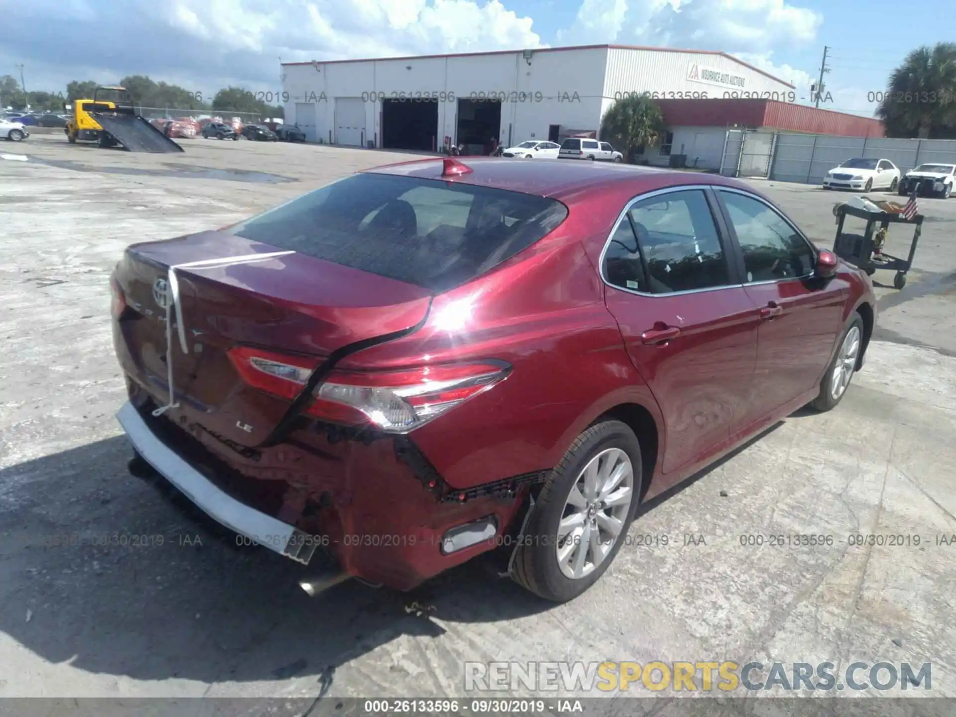 4 Photograph of a damaged car 4T1B11HK2KU746023 TOYOTA CAMRY 2019