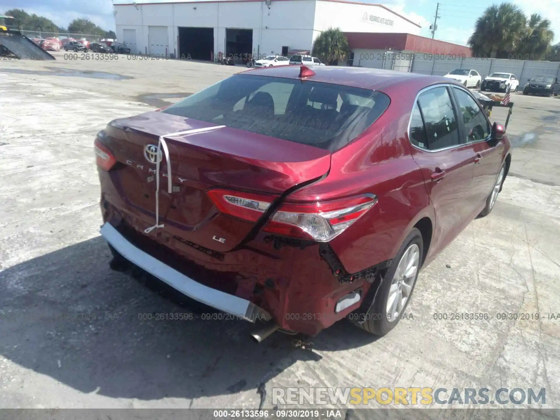 6 Photograph of a damaged car 4T1B11HK2KU746023 TOYOTA CAMRY 2019