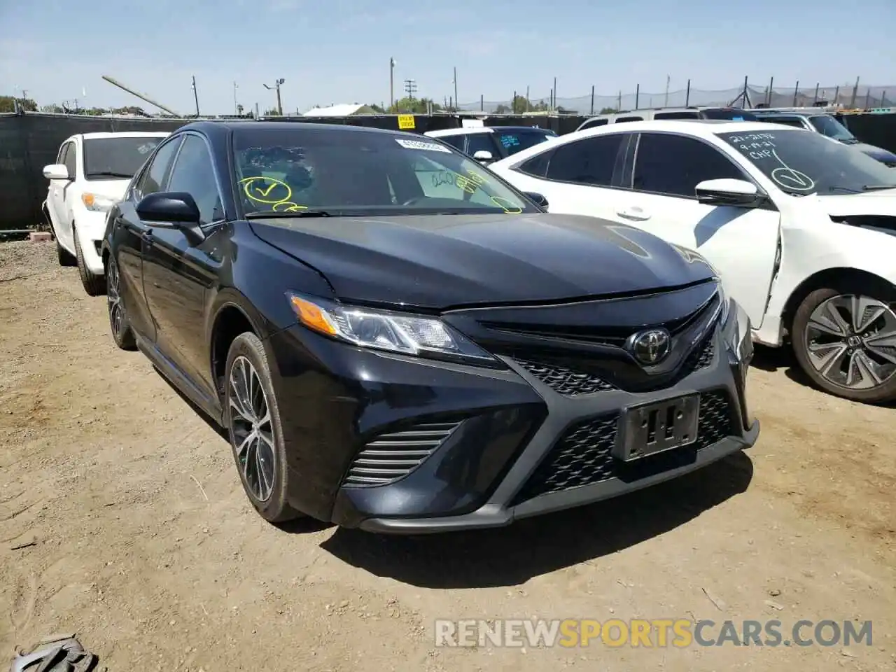 1 Photograph of a damaged car 4T1B11HK2KU747558 TOYOTA CAMRY 2019