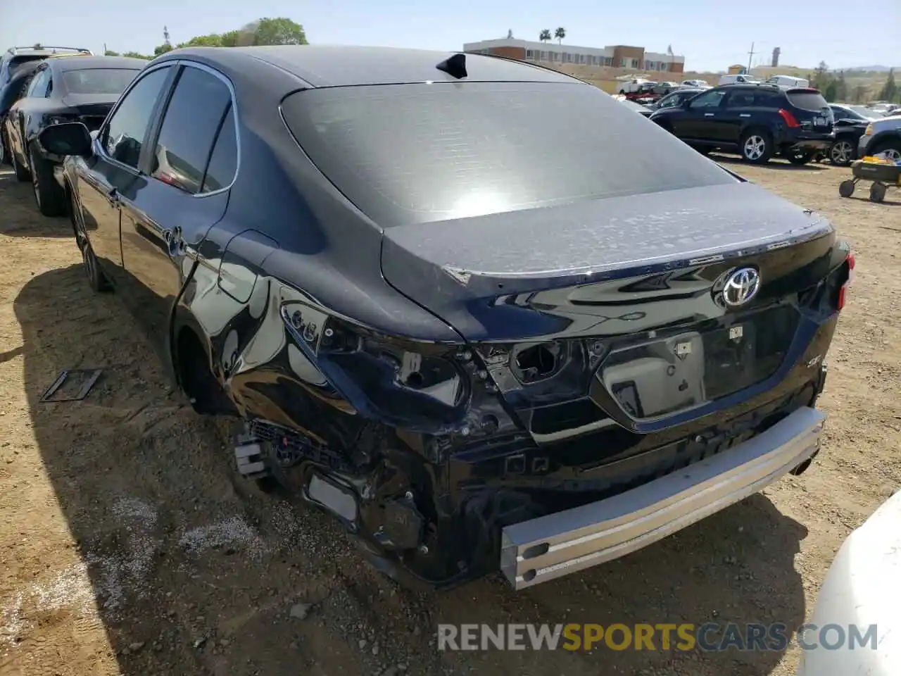 3 Photograph of a damaged car 4T1B11HK2KU747558 TOYOTA CAMRY 2019