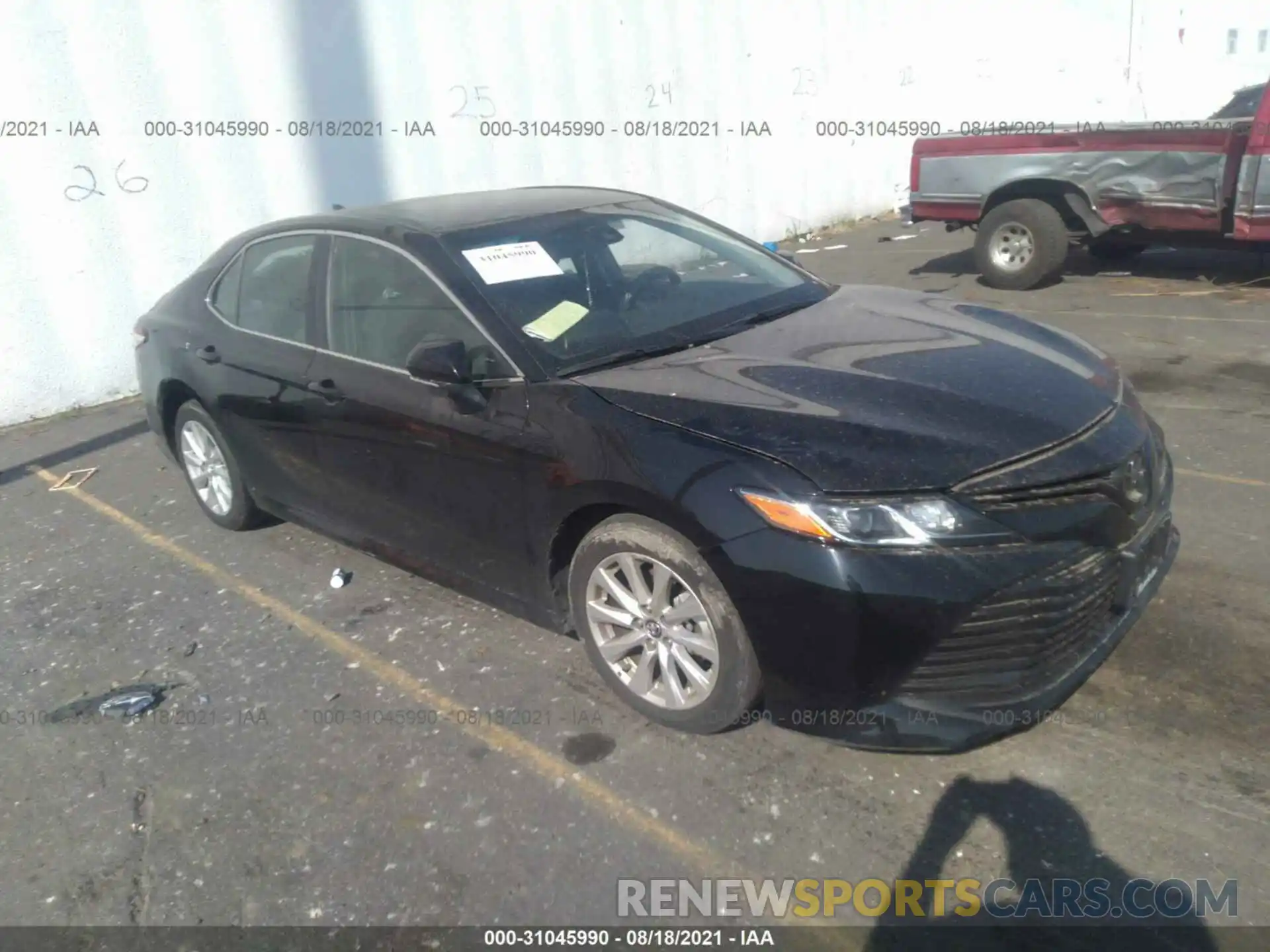 1 Photograph of a damaged car 4T1B11HK2KU748273 TOYOTA CAMRY 2019