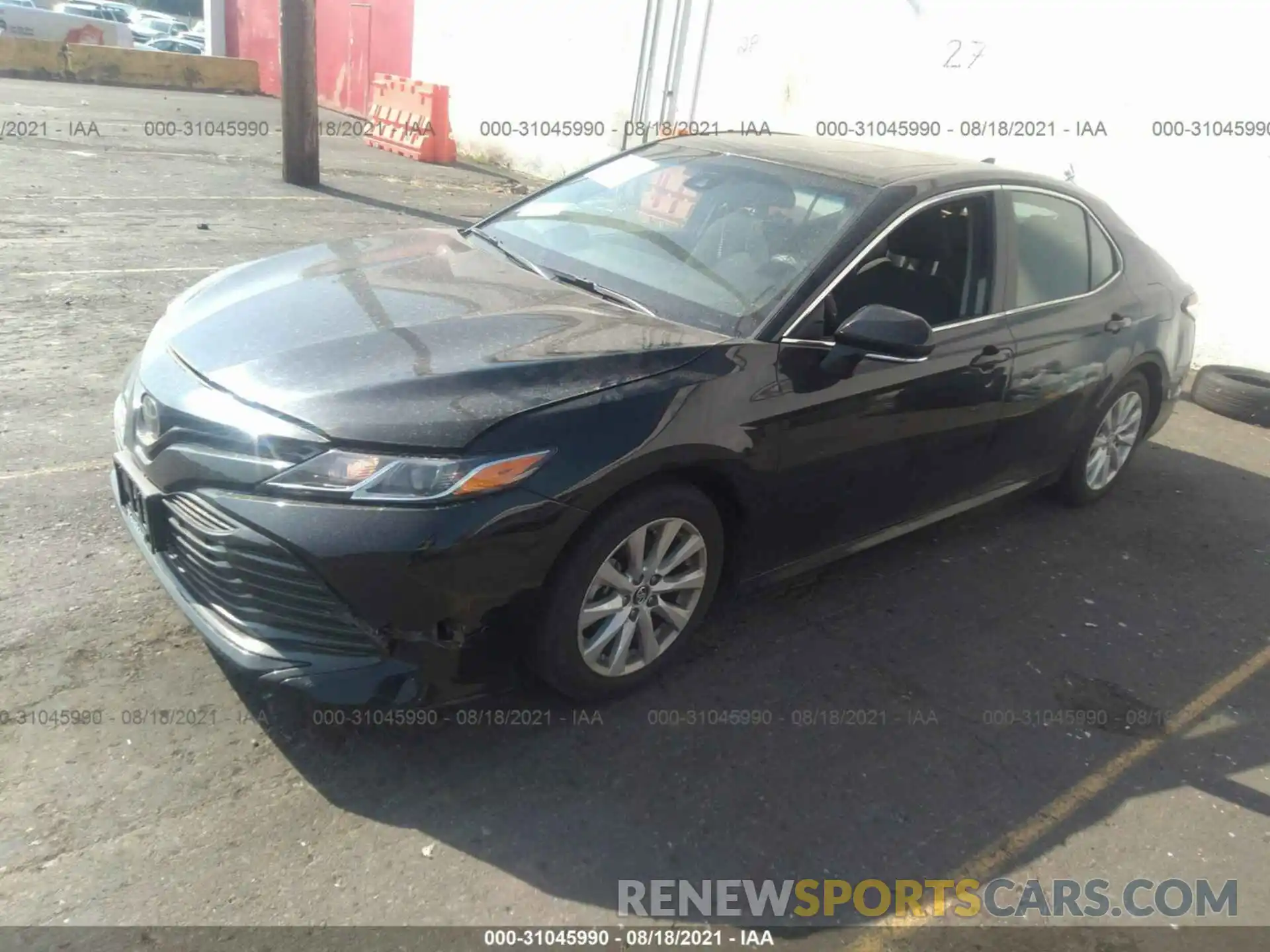 2 Photograph of a damaged car 4T1B11HK2KU748273 TOYOTA CAMRY 2019