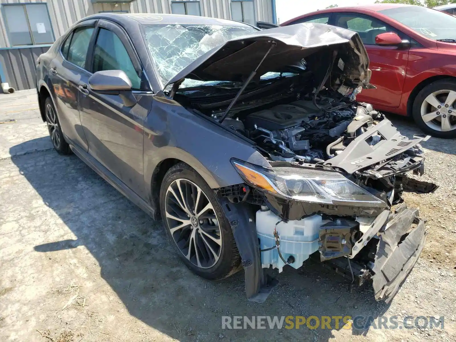 1 Photograph of a damaged car 4T1B11HK2KU748970 TOYOTA CAMRY 2019