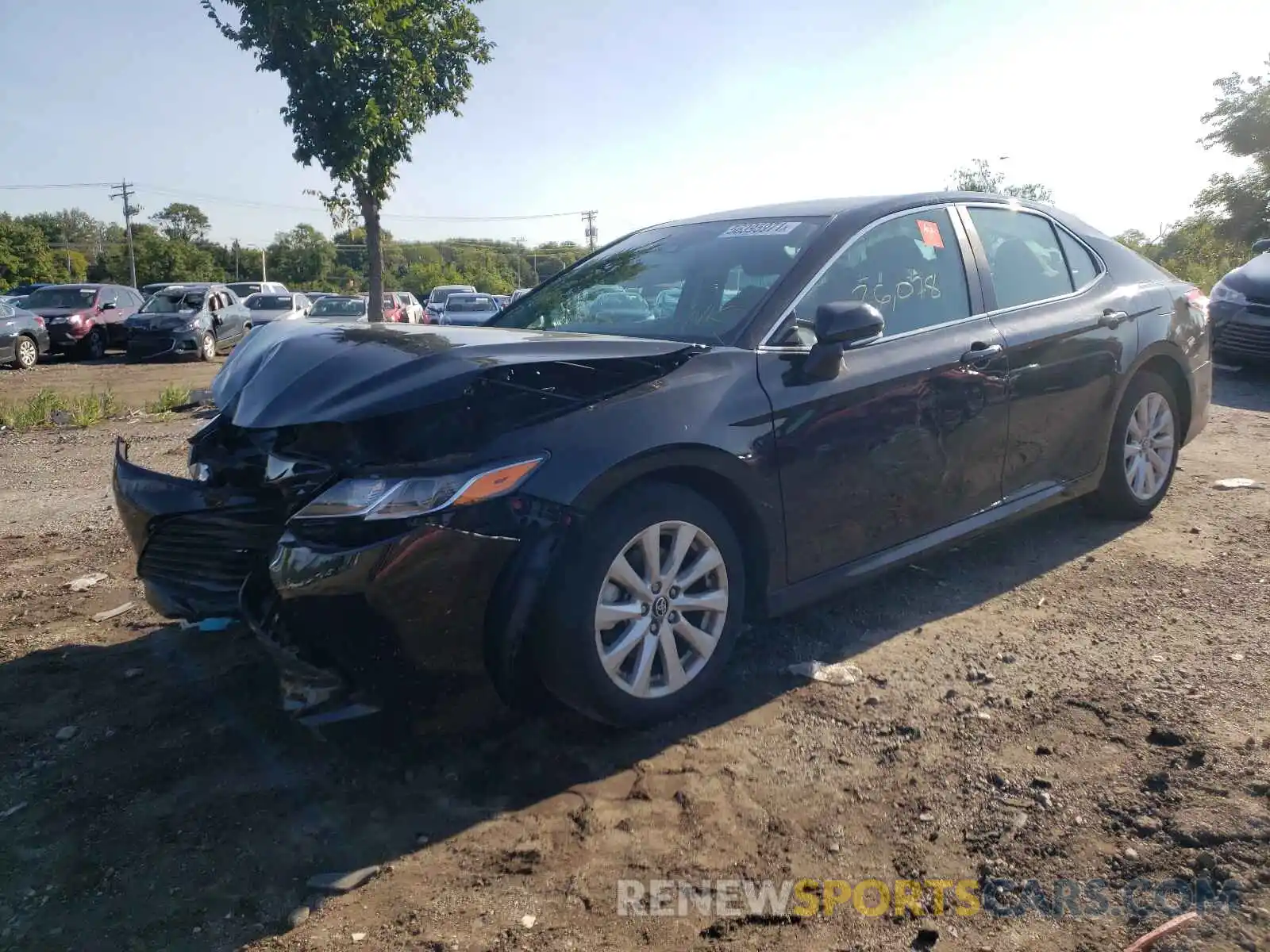 2 Photograph of a damaged car 4T1B11HK2KU749228 TOYOTA CAMRY 2019