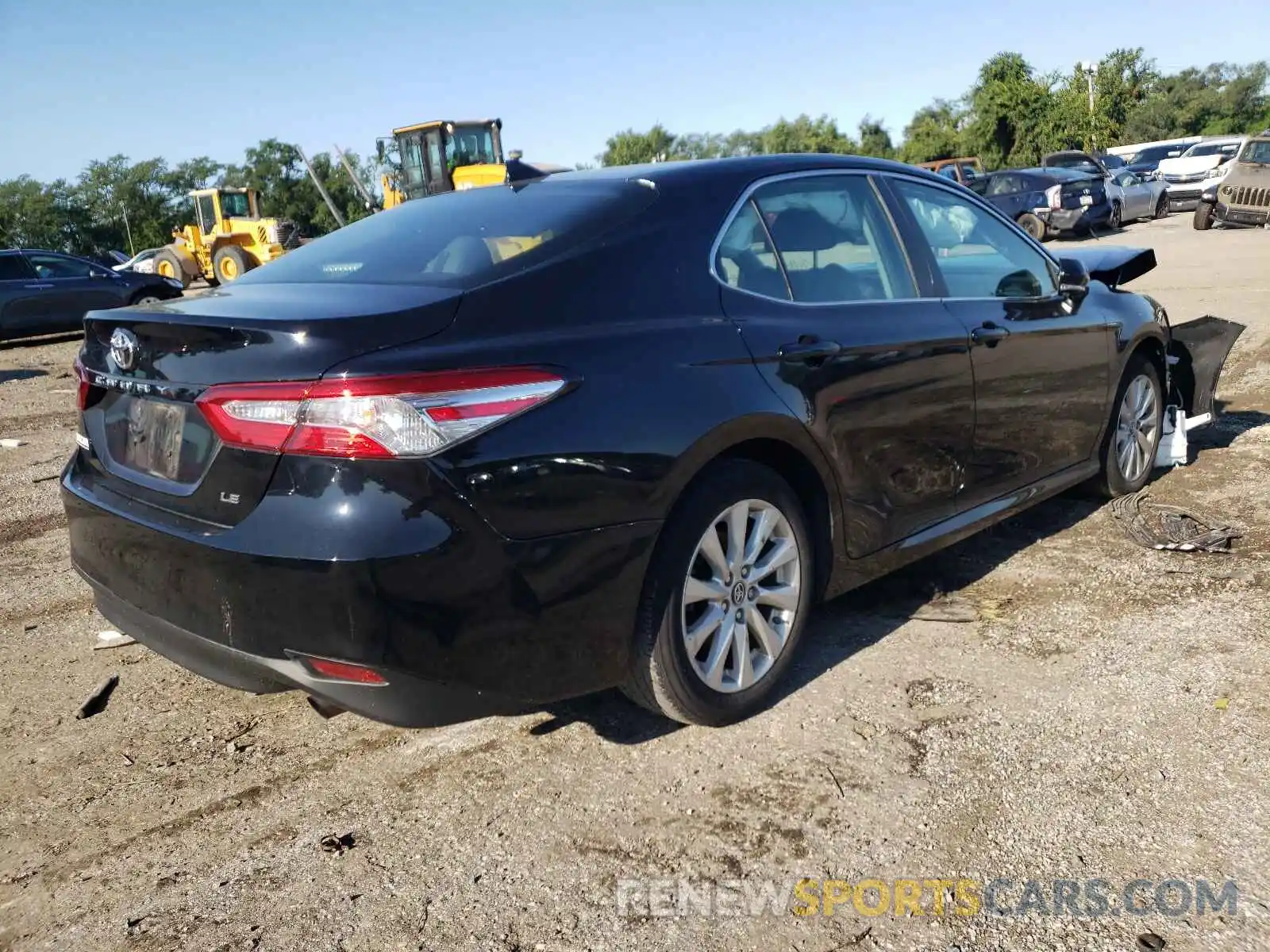 4 Photograph of a damaged car 4T1B11HK2KU749228 TOYOTA CAMRY 2019