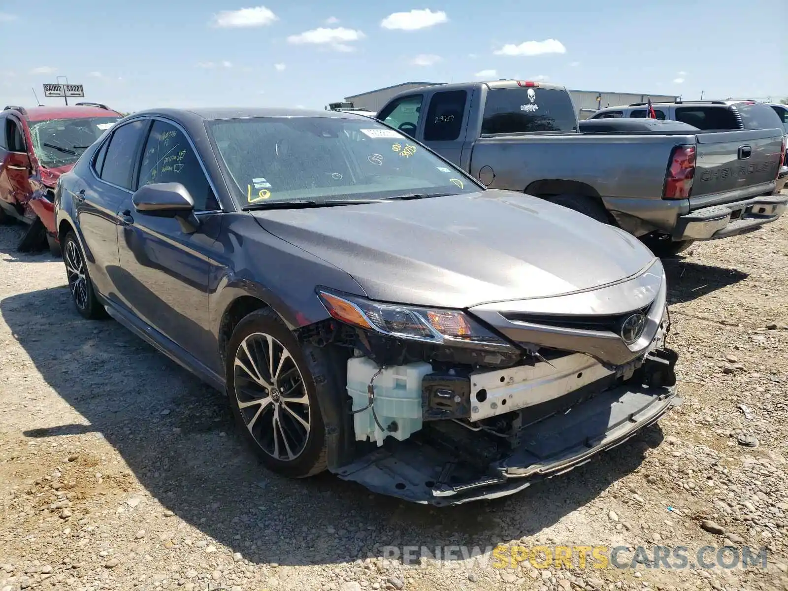 1 Photograph of a damaged car 4T1B11HK2KU749343 TOYOTA CAMRY 2019