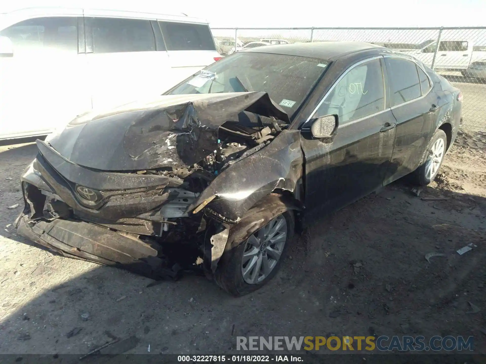 2 Photograph of a damaged car 4T1B11HK2KU749357 TOYOTA CAMRY 2019