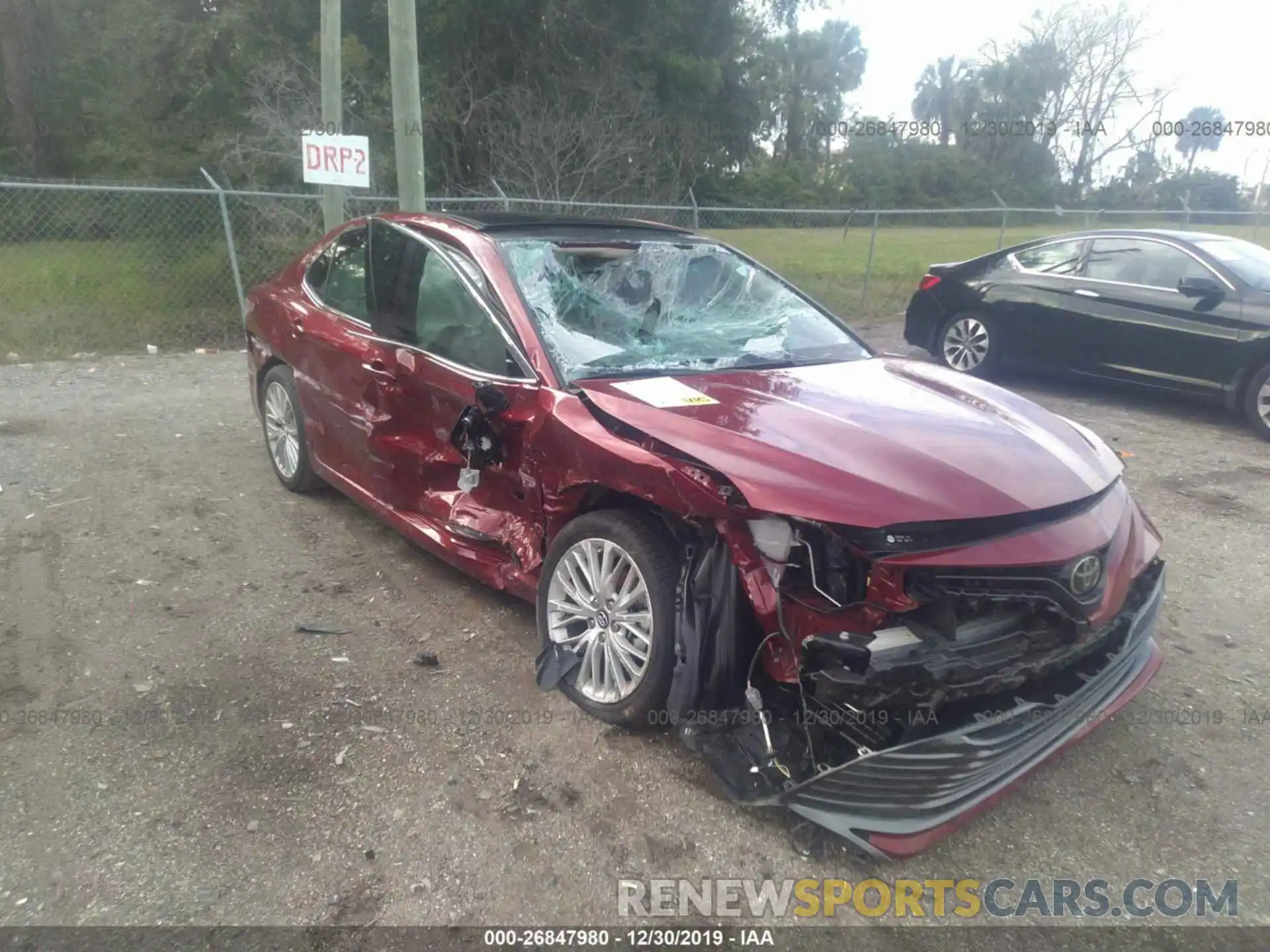 1 Photograph of a damaged car 4T1B11HK2KU749486 TOYOTA CAMRY 2019