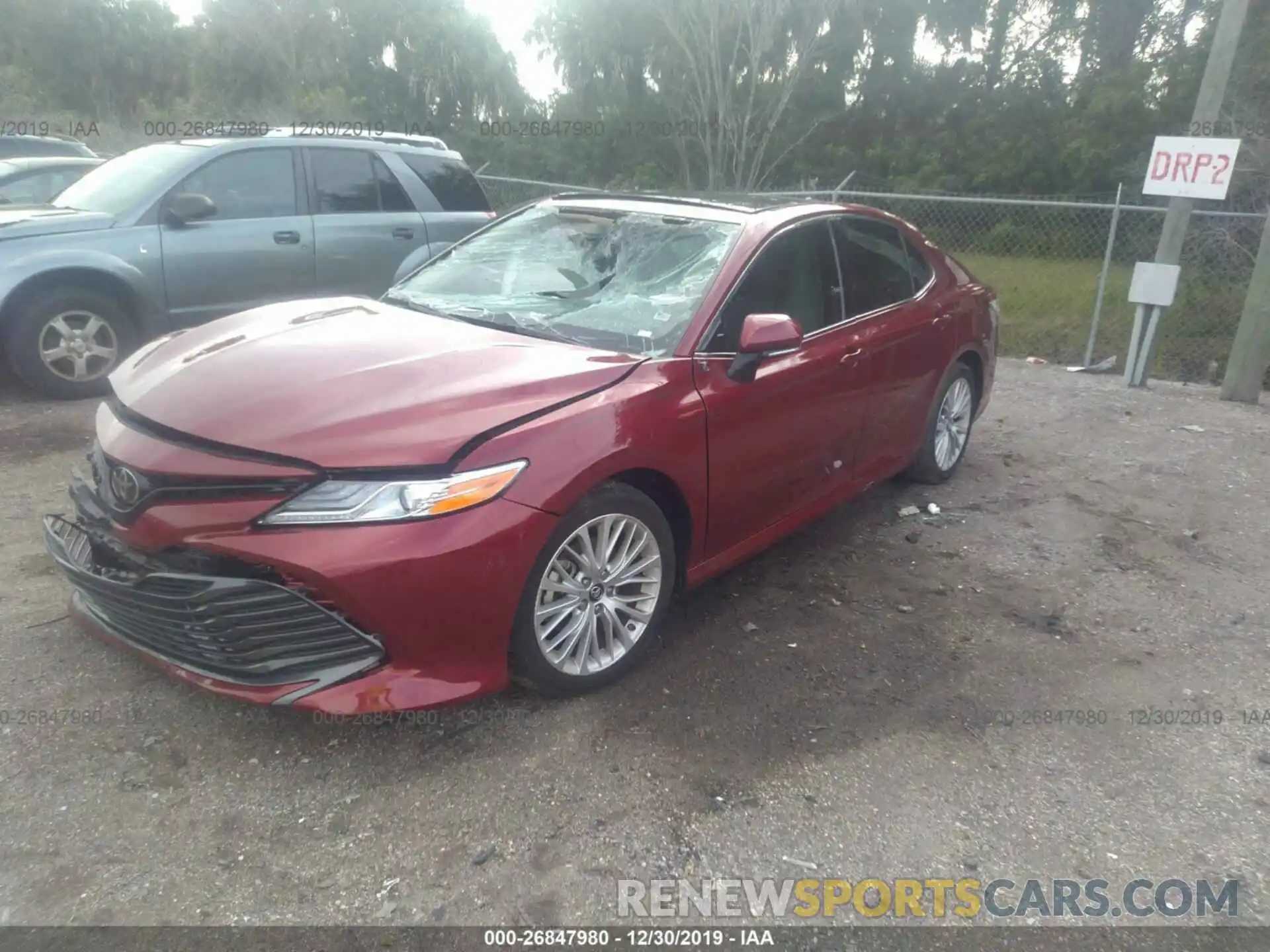 2 Photograph of a damaged car 4T1B11HK2KU749486 TOYOTA CAMRY 2019