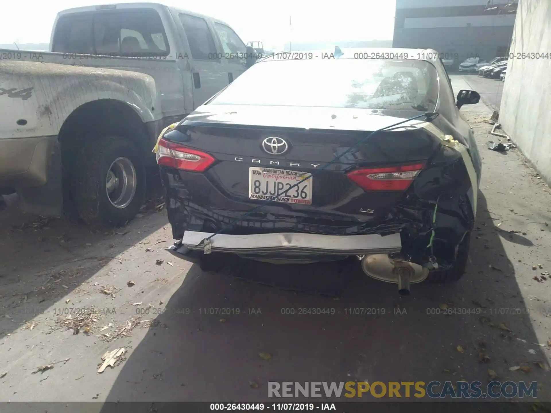 6 Photograph of a damaged car 4T1B11HK2KU749617 TOYOTA CAMRY 2019