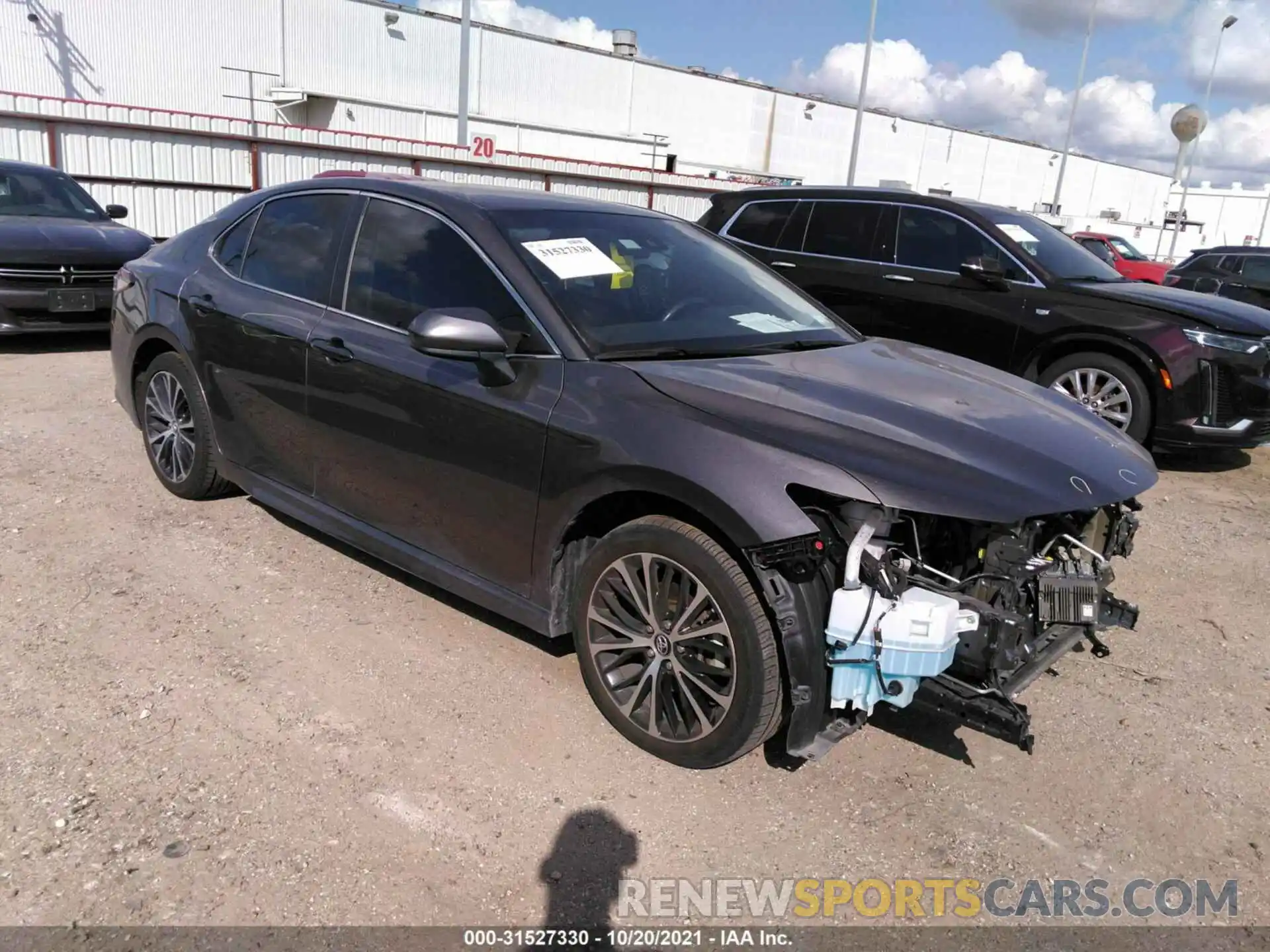 1 Photograph of a damaged car 4T1B11HK2KU750489 TOYOTA CAMRY 2019