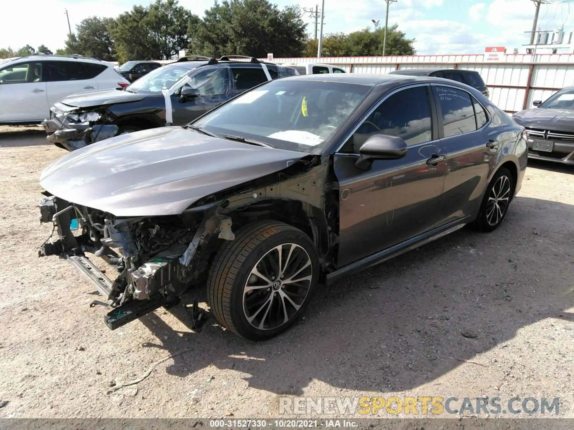 2 Photograph of a damaged car 4T1B11HK2KU750489 TOYOTA CAMRY 2019