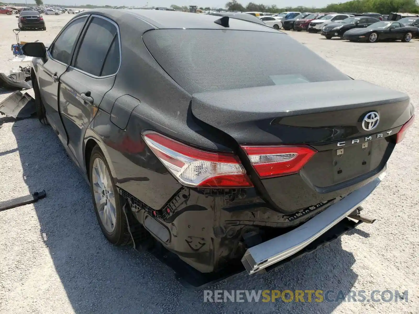 3 Photograph of a damaged car 4T1B11HK2KU750606 TOYOTA CAMRY 2019