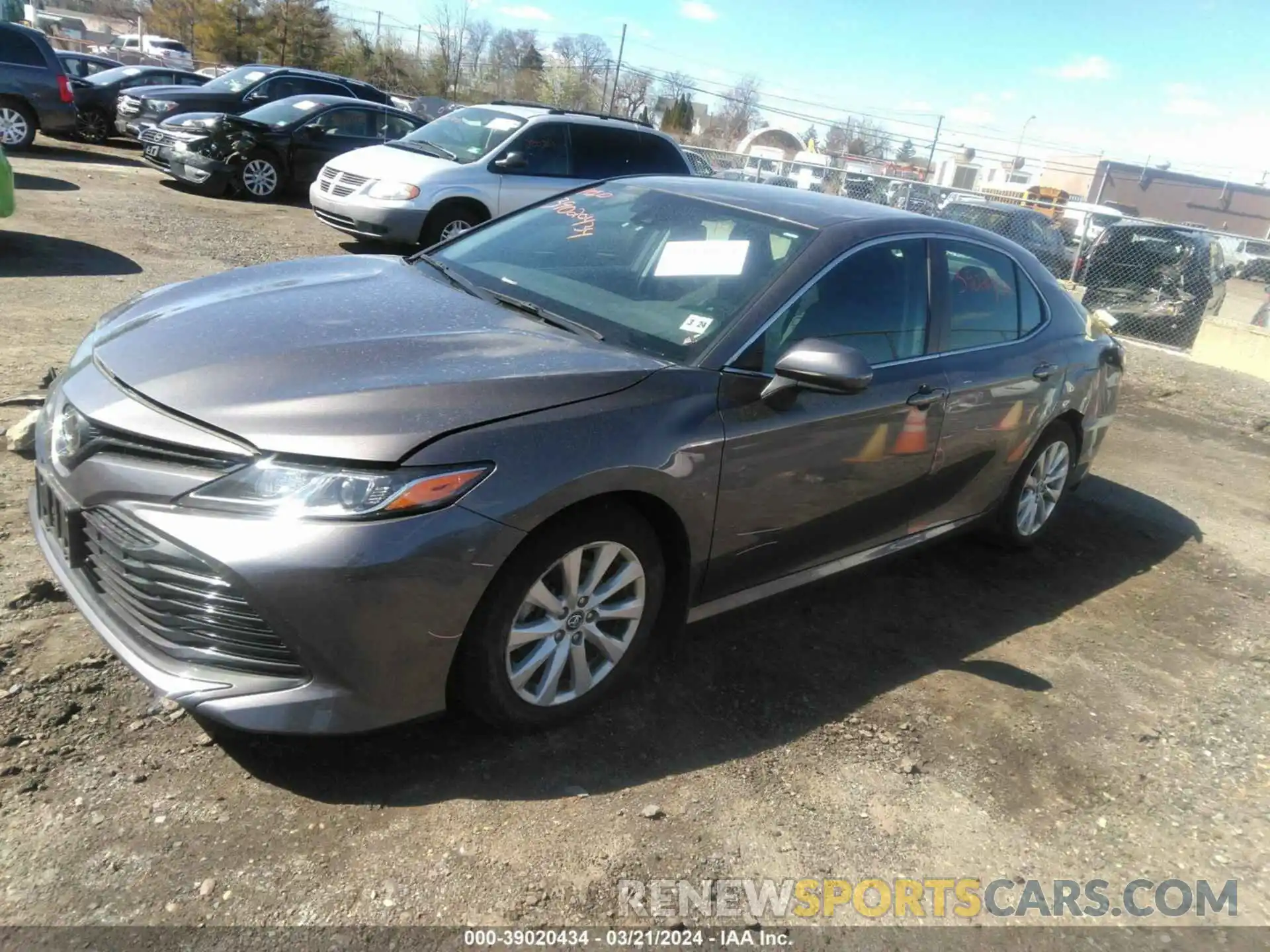 14 Photograph of a damaged car 4T1B11HK2KU750802 TOYOTA CAMRY 2019