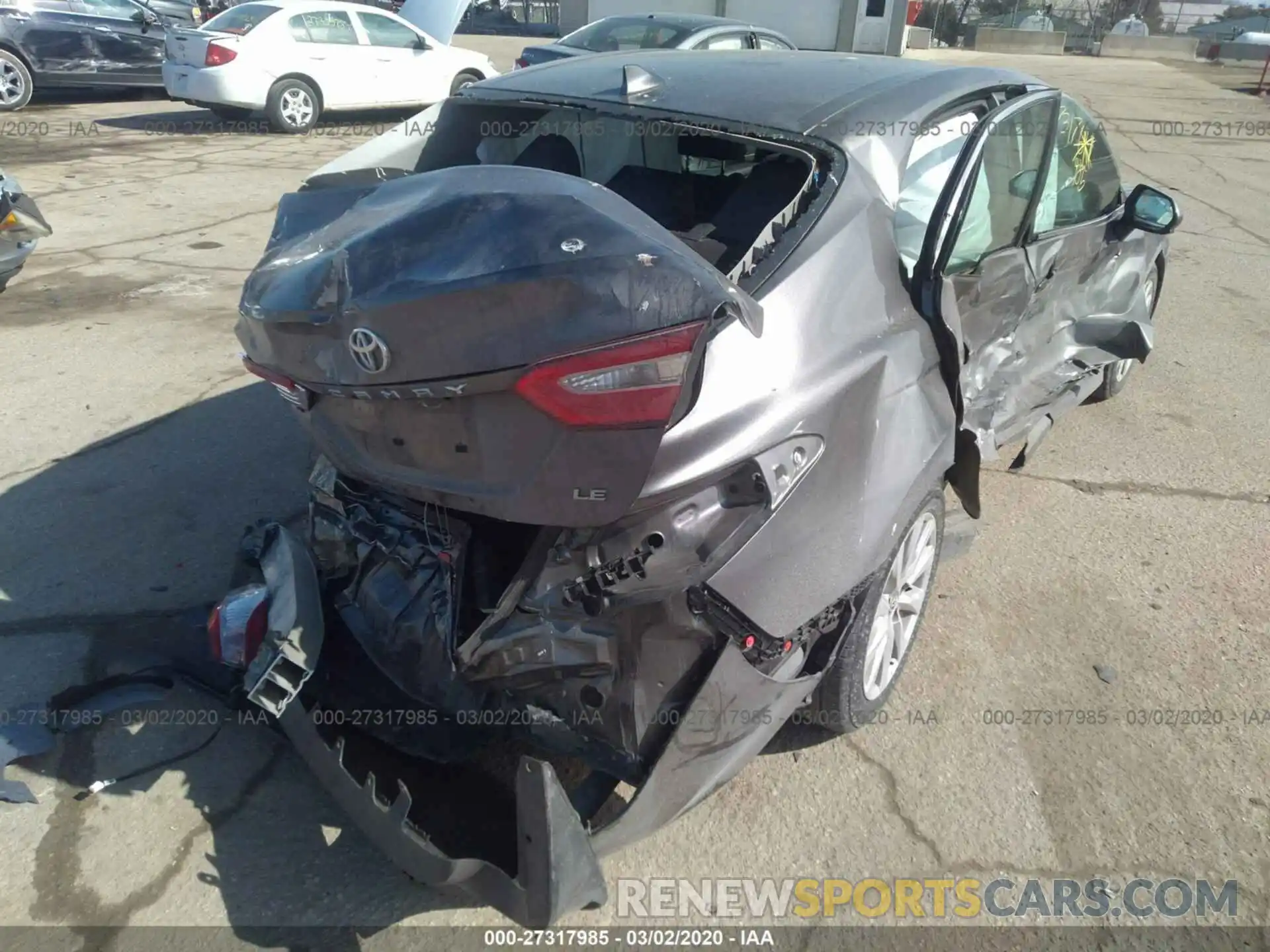 6 Photograph of a damaged car 4T1B11HK2KU751092 TOYOTA CAMRY 2019